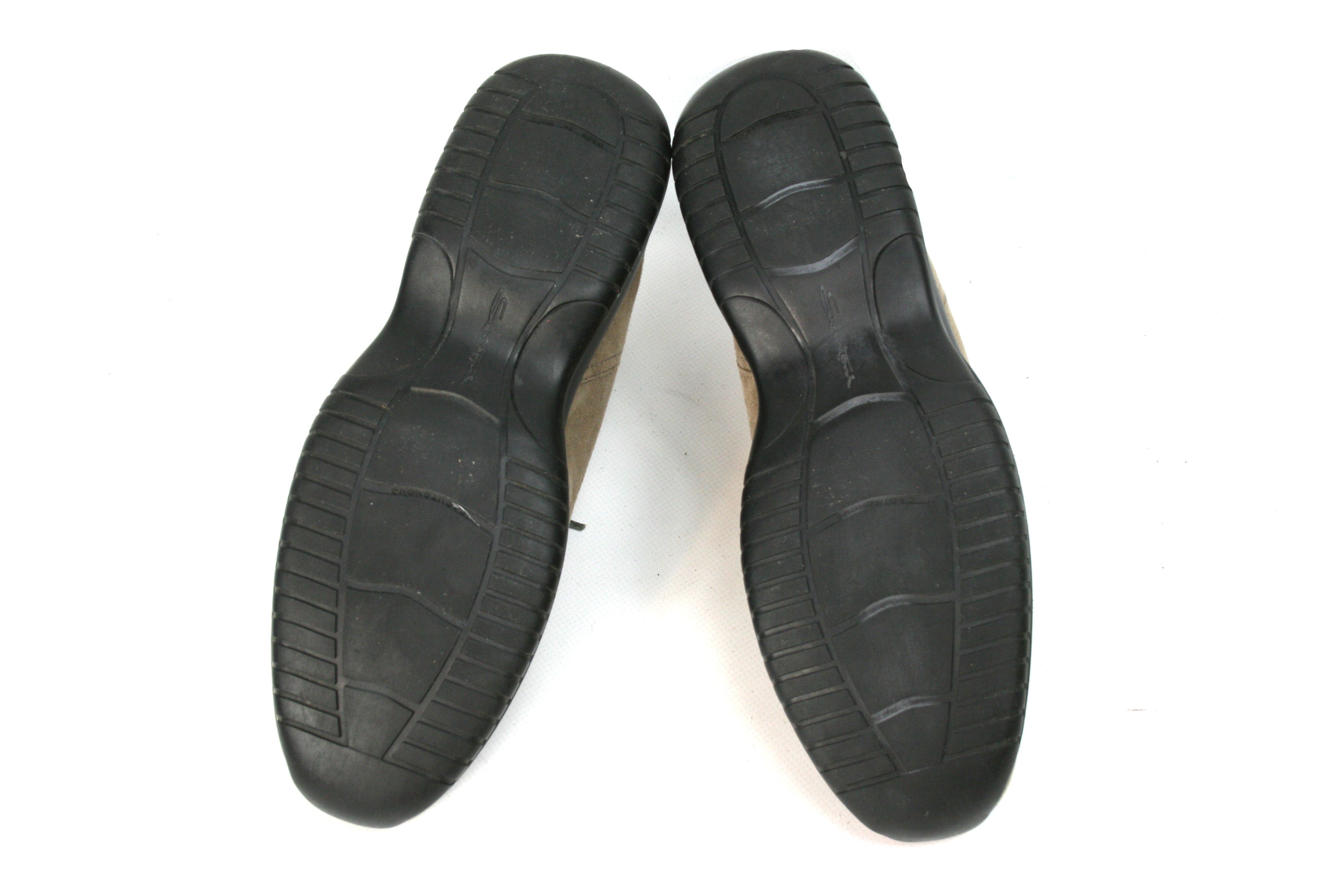 Santoni Club Suede S Logo Sneakers Size US 9.5 / IT 39.5 - 10 Thumbnail