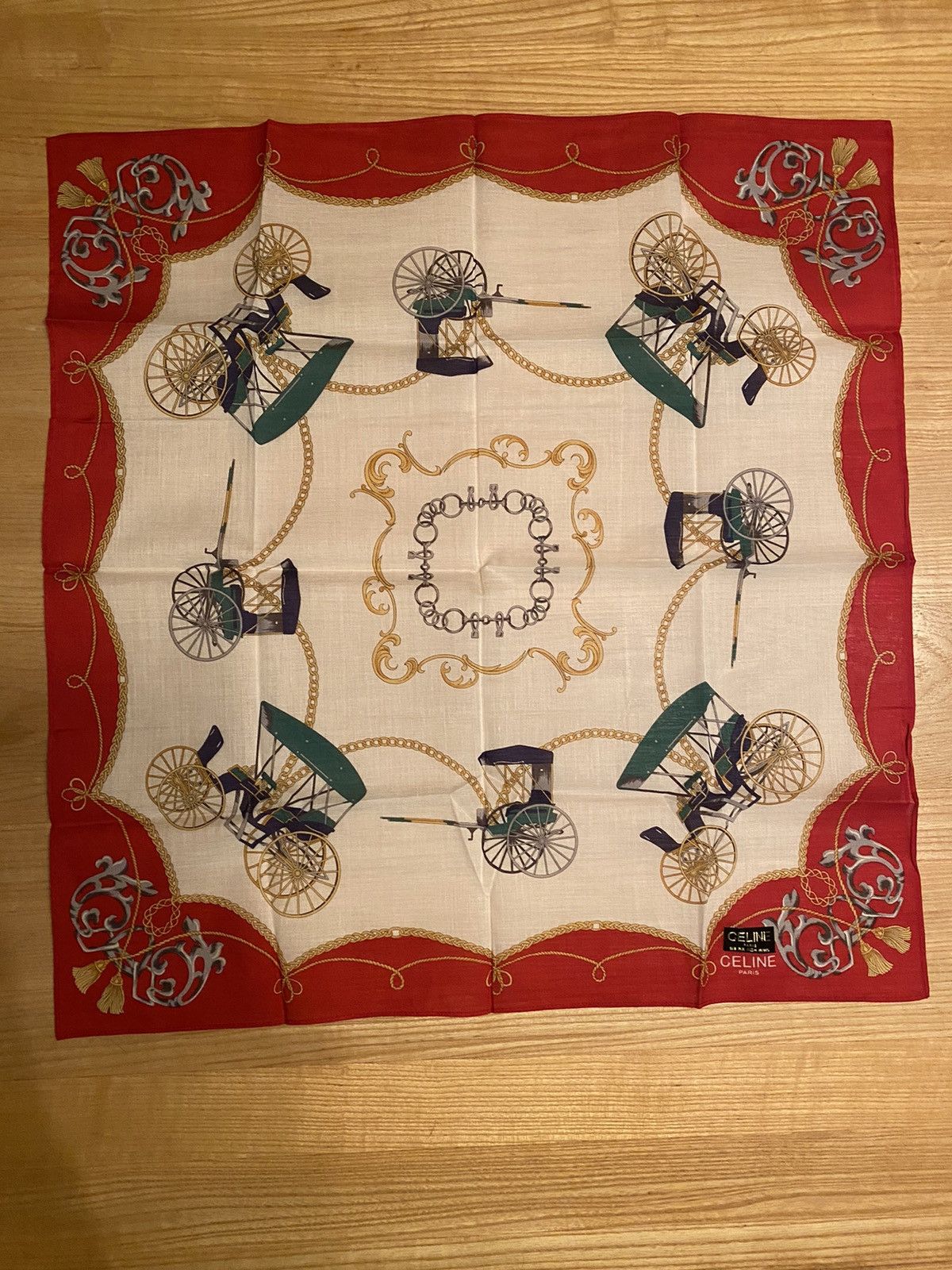image of Celine Handkerchief/bandana, Men's