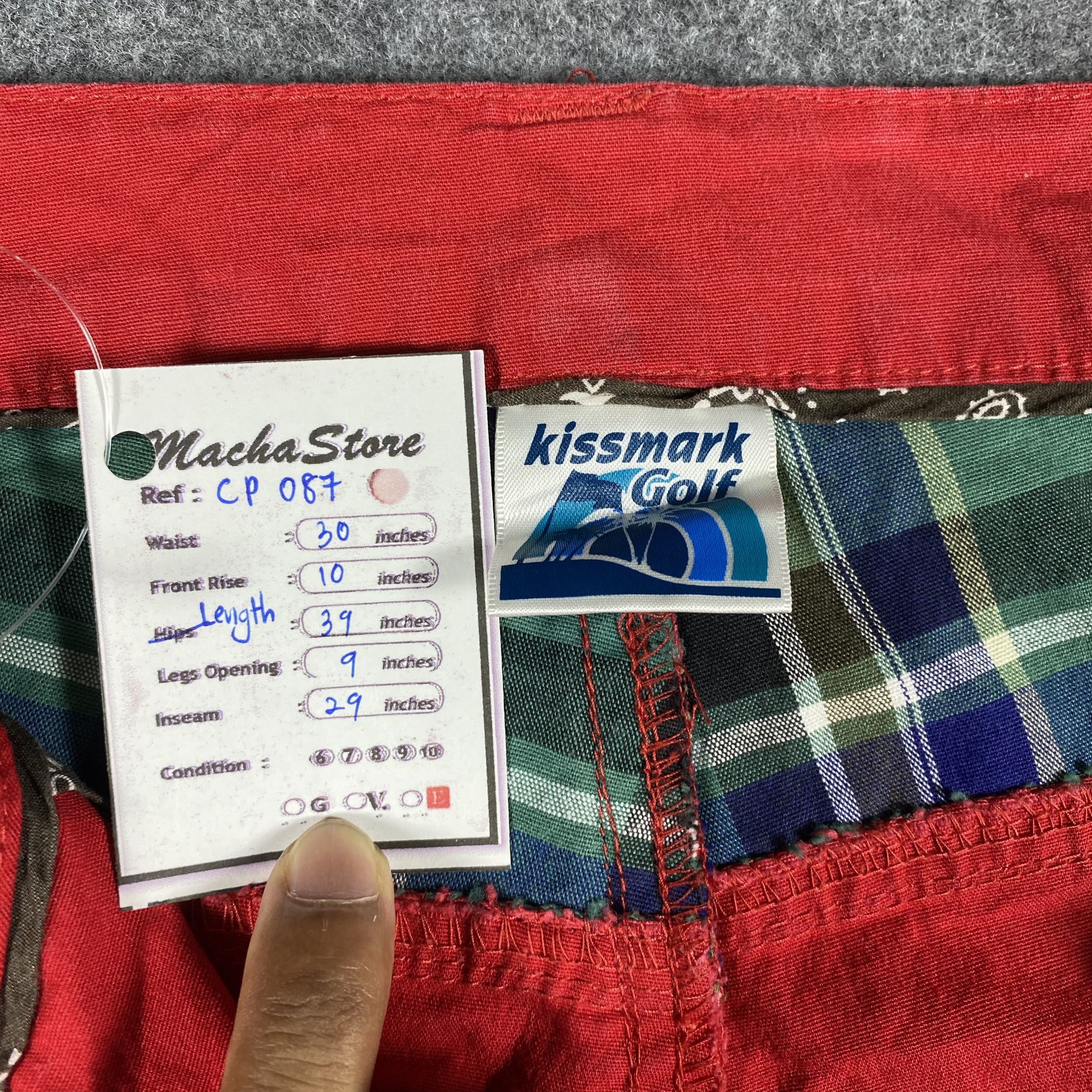 Japanese Brand Japanese Kissmark Golf Multipocket Tactical Cargo Pants Size US 30 / EU 46 - 9 Thumbnail