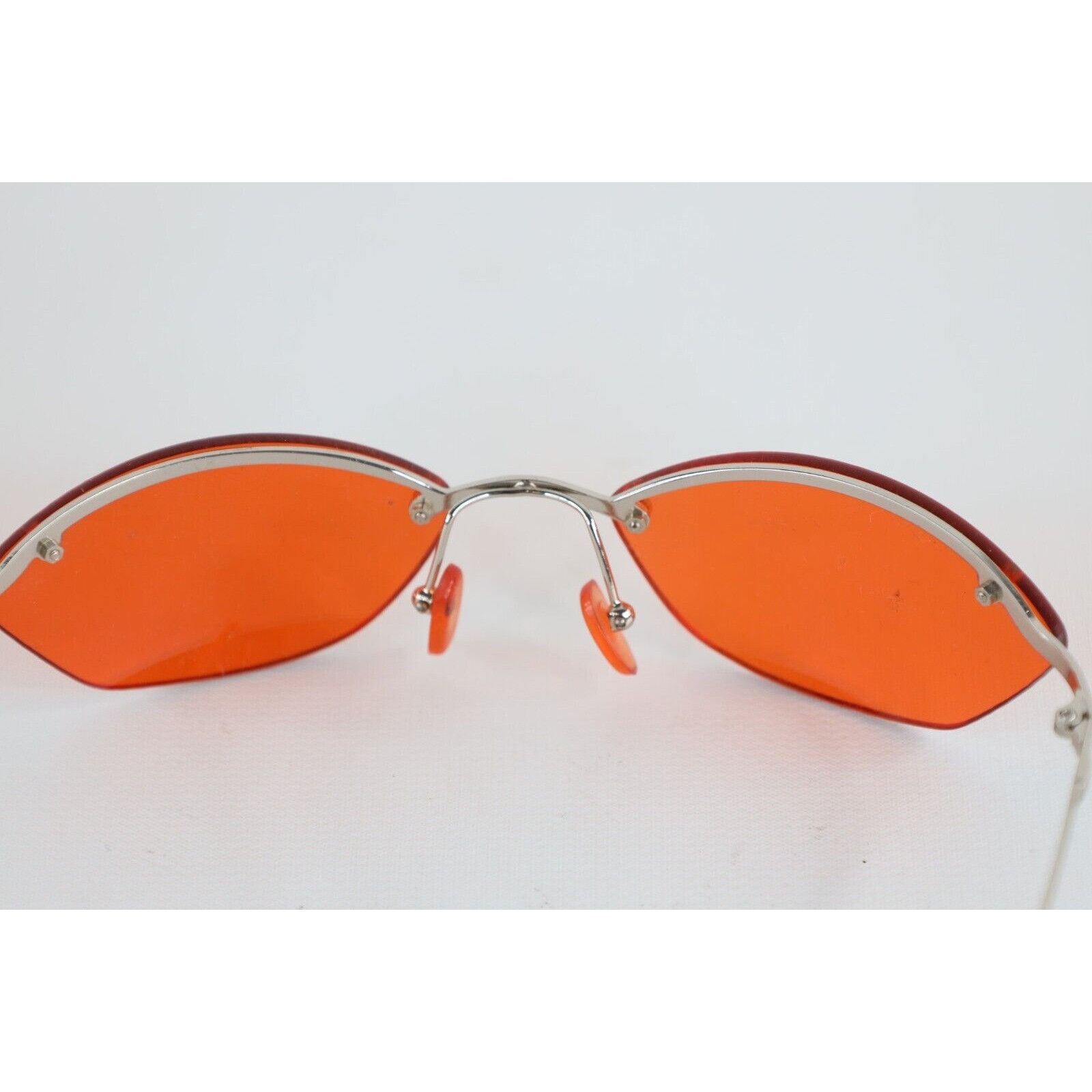 Vintage Vintage 90s Y2K Streetwear Red Tinted Sunglasses Glasses Size ONE SIZE - 5 Thumbnail