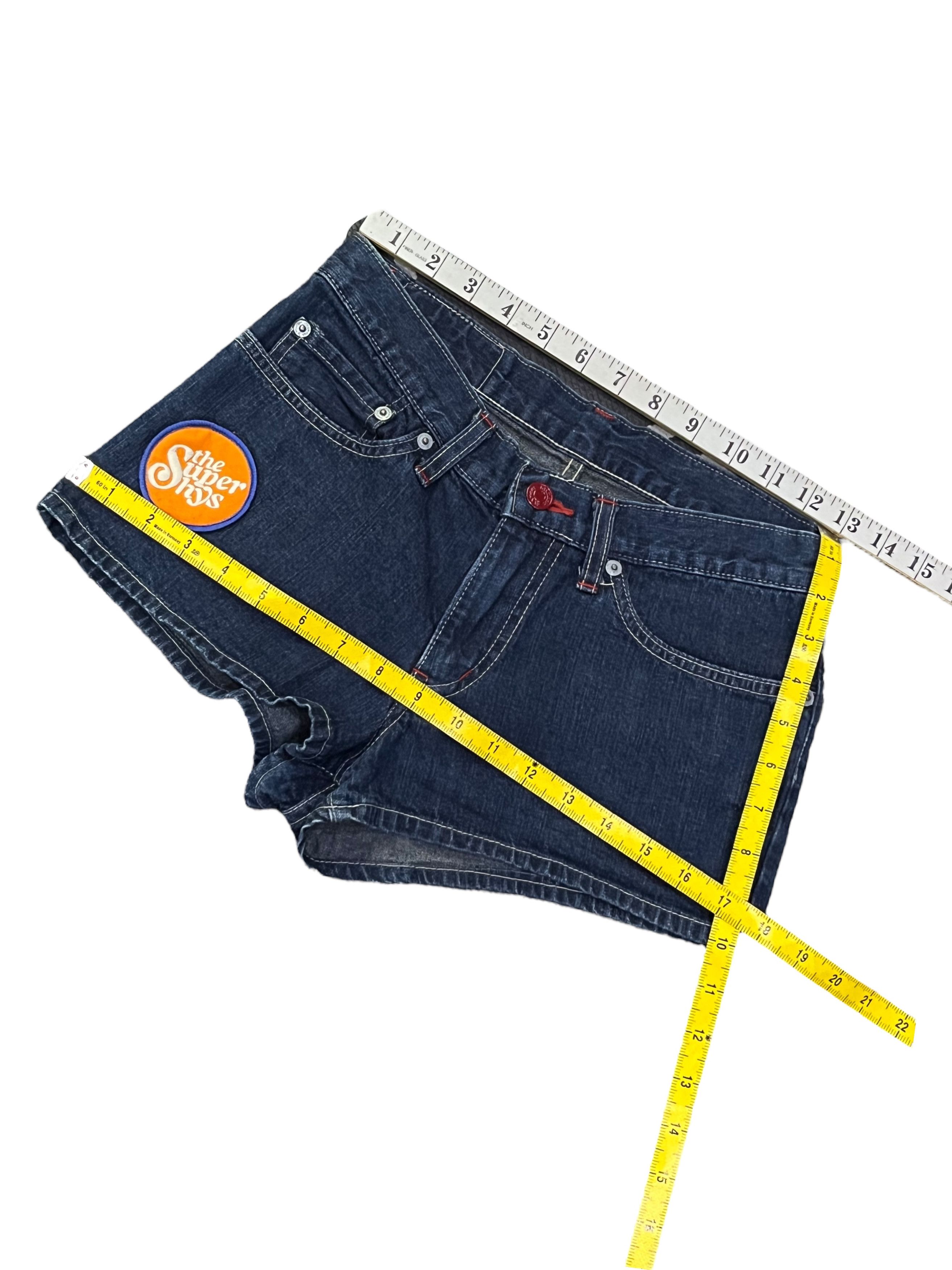 Hysteric Glamour 🔥 90’s SUPER HYSTERIC GLAMOUR KINKY HOT PANTS Denim Shorts Size 26" / US 2 / IT 38 - 10 Thumbnail