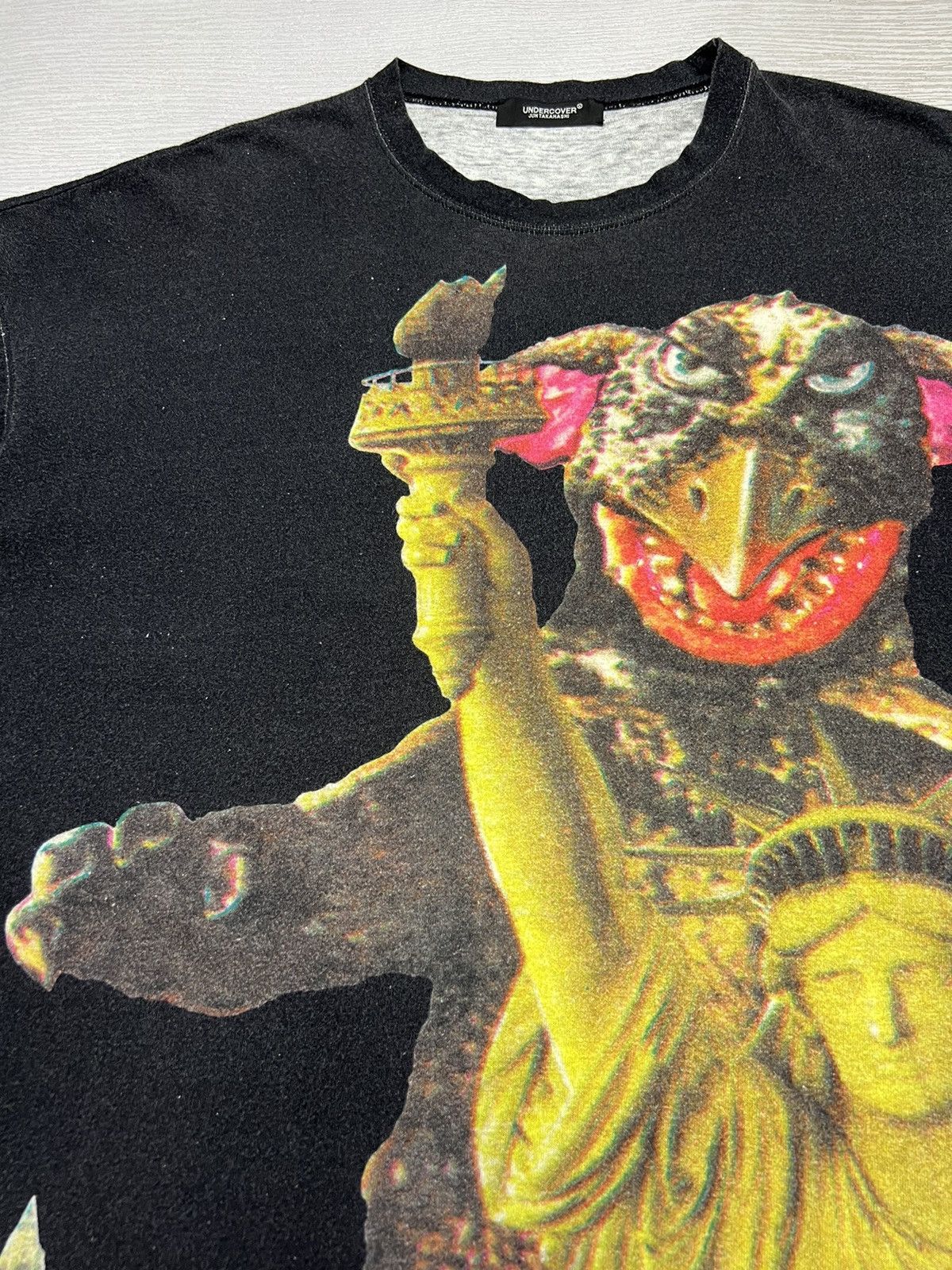 Jun Takahashi × Undercover Undercover - Oversized “New York” Print Cotton-Jersey TShirt Size US M / EU 48-50 / 2 - 12 Thumbnail