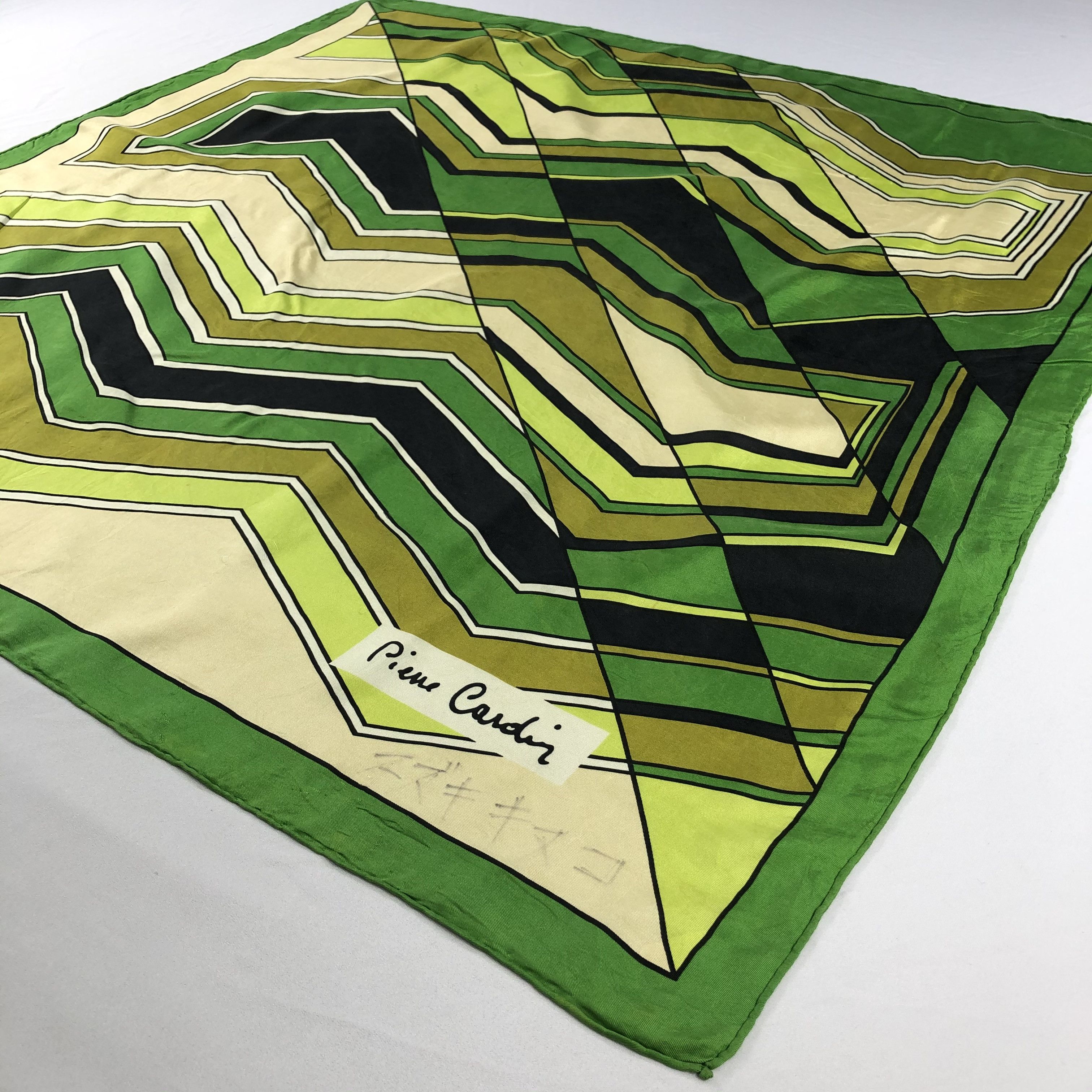 Pierre Cardin Vintage Pierre Cardin Silk Scarf Size ONE SIZE - 3 Thumbnail