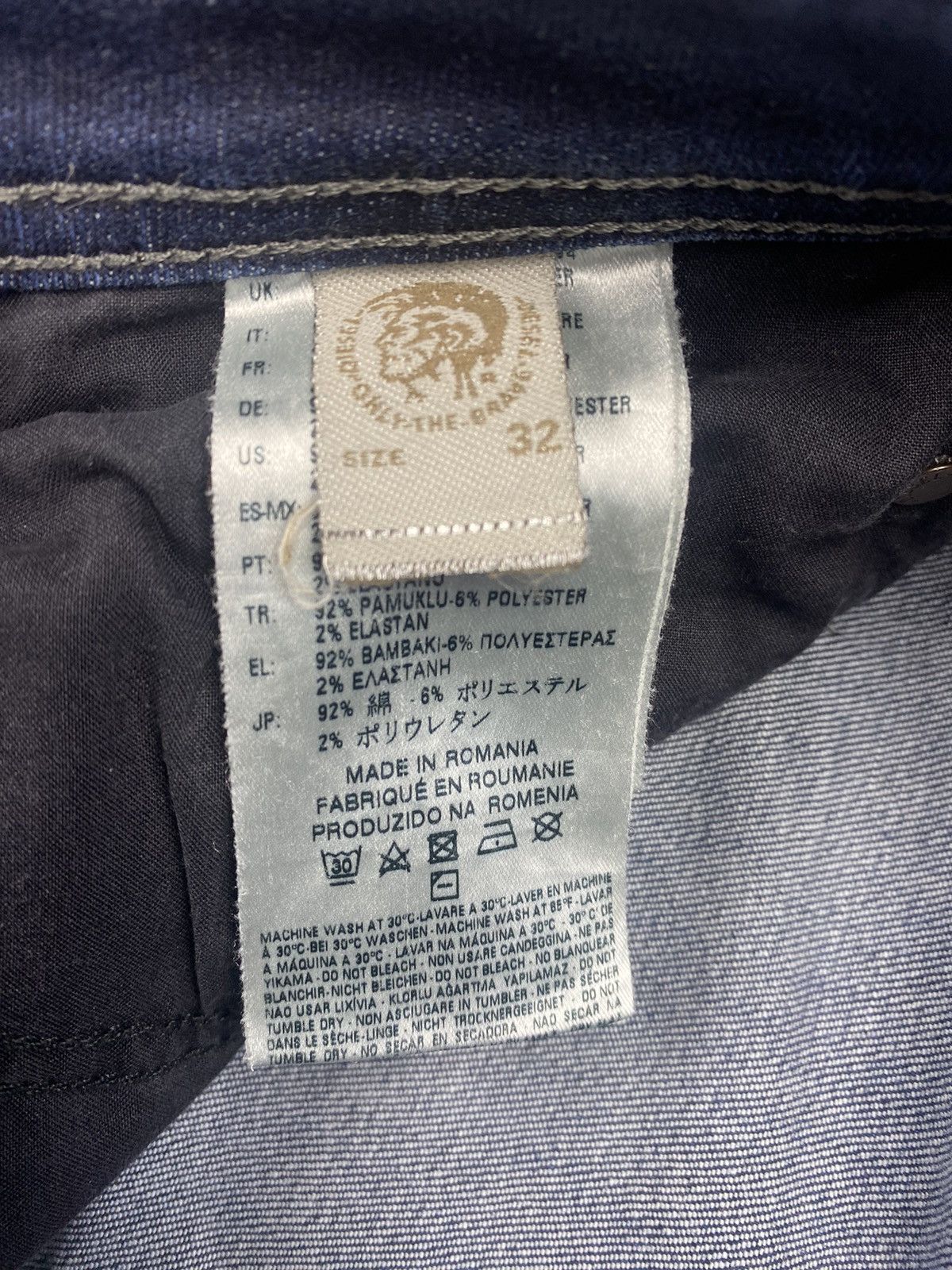 Diesel Mens Diesel Denim Jeans Size 32 x 32 Size US 32 / EU 48 - 12 Thumbnail
