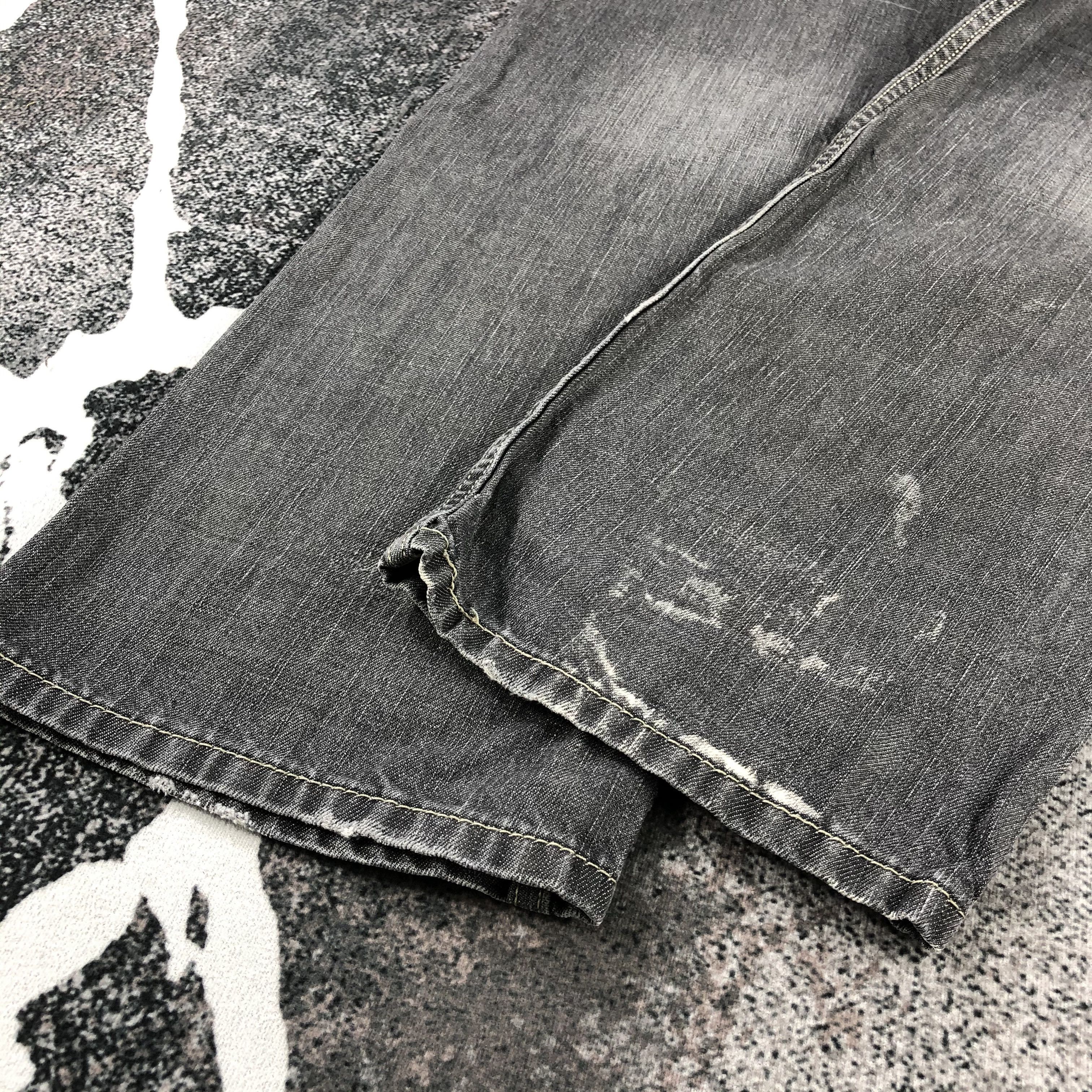 Levi's Vintage Levis 514 Jeans Faded Black Denim KJ1000 Size US 33 - 6 Thumbnail