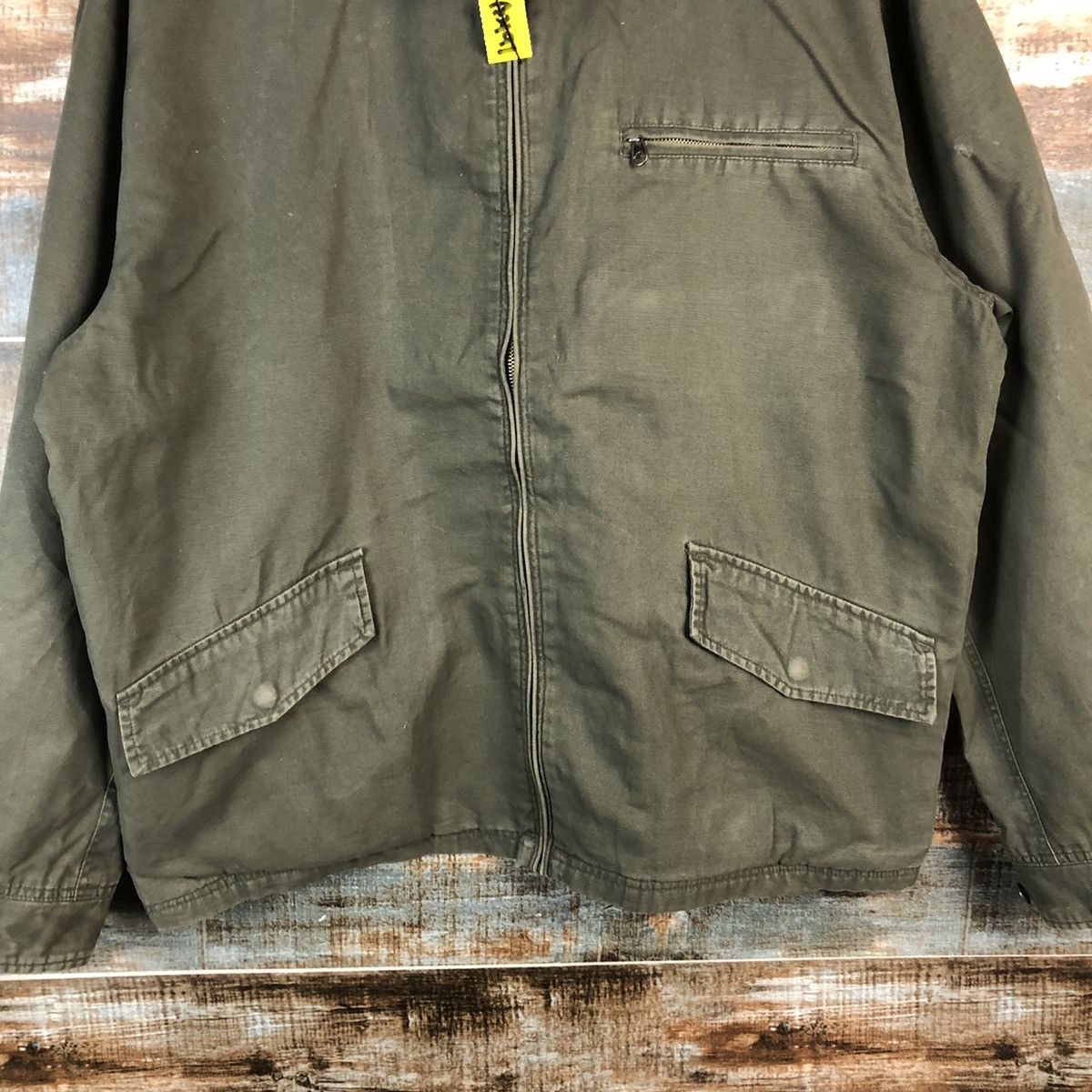 Other United Green military Bombers Jacket #A2197 Size US L / EU 52-54 / 3 - 6 Thumbnail