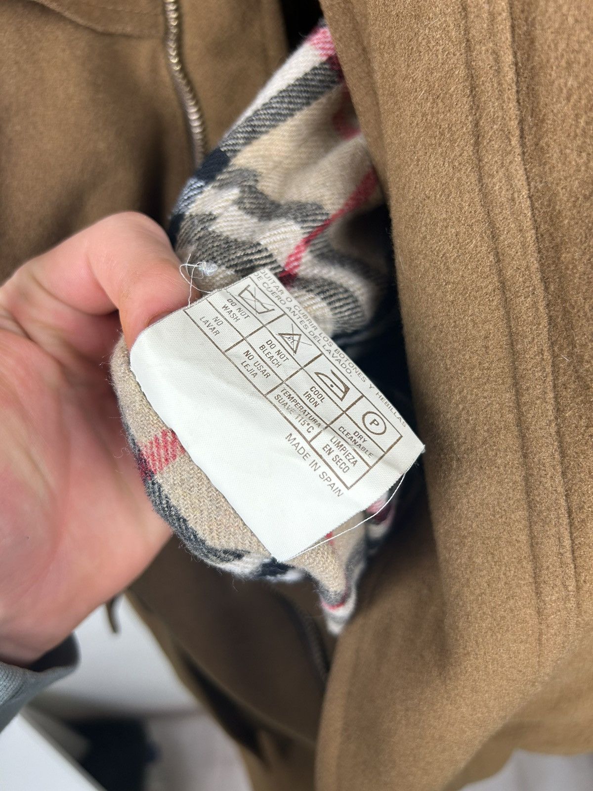 Burberry Burberry Wool Duffle Coat Nova Check England Size US L / EU 52-54 / 3 - 8 Thumbnail