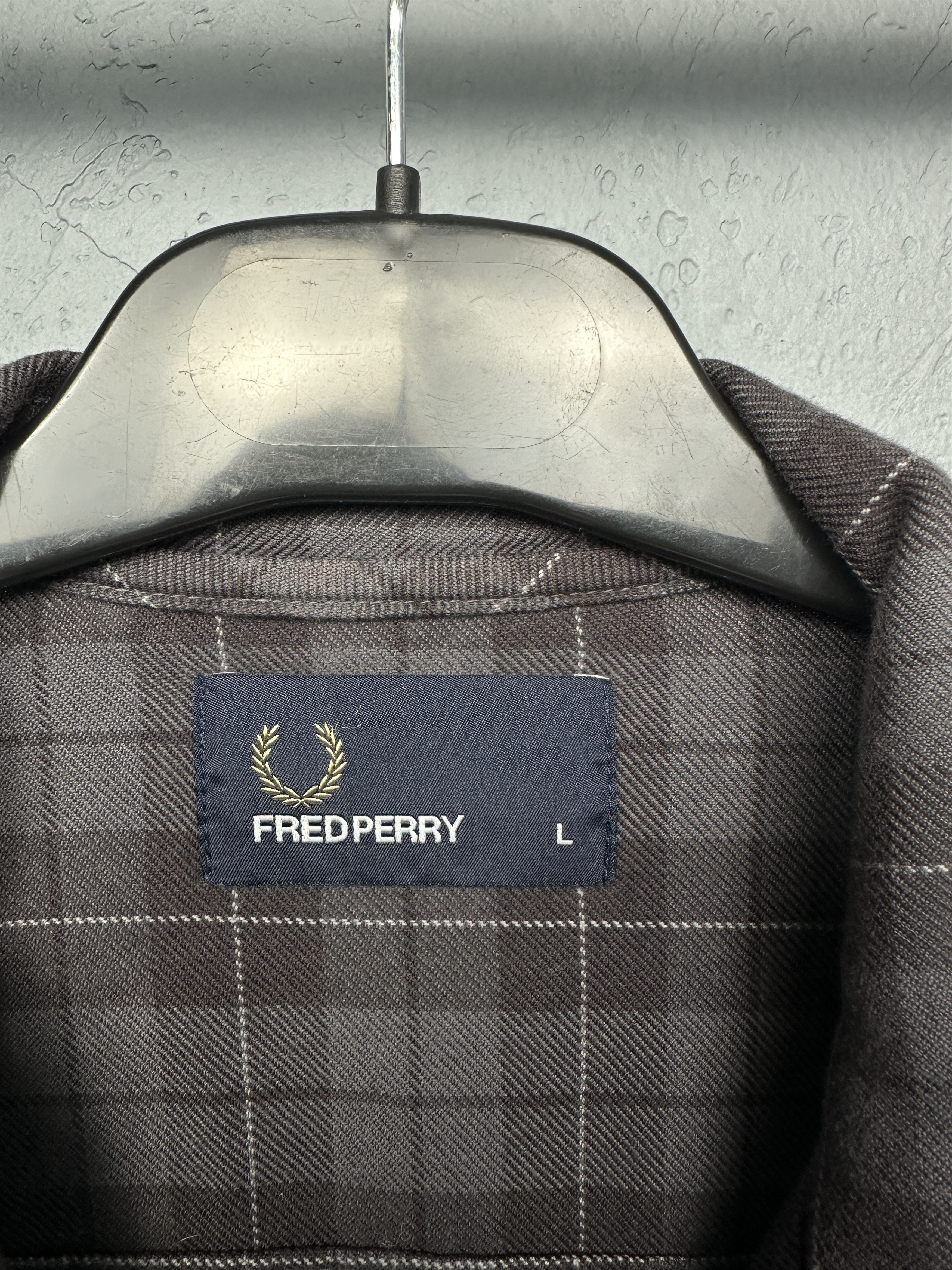 Fred Perry Fred Perry Vintage Mens Plaid Jacket Size US L / EU 52-54 / 3 - 4 Thumbnail