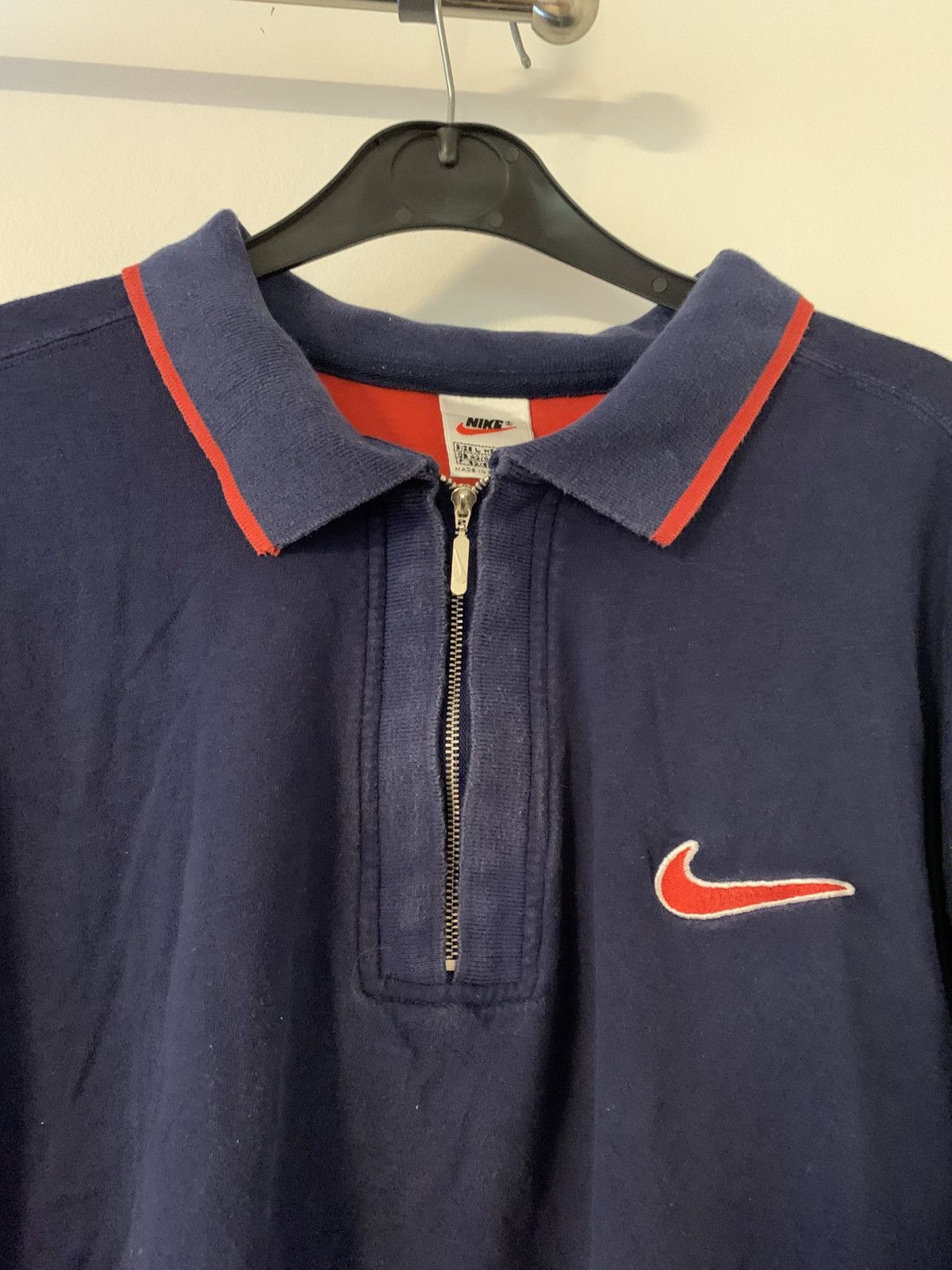 Nike × Vintage Men‘s Vintage Polo Shirt Nike Size US XL / EU 56 / 4 - 4 Thumbnail
