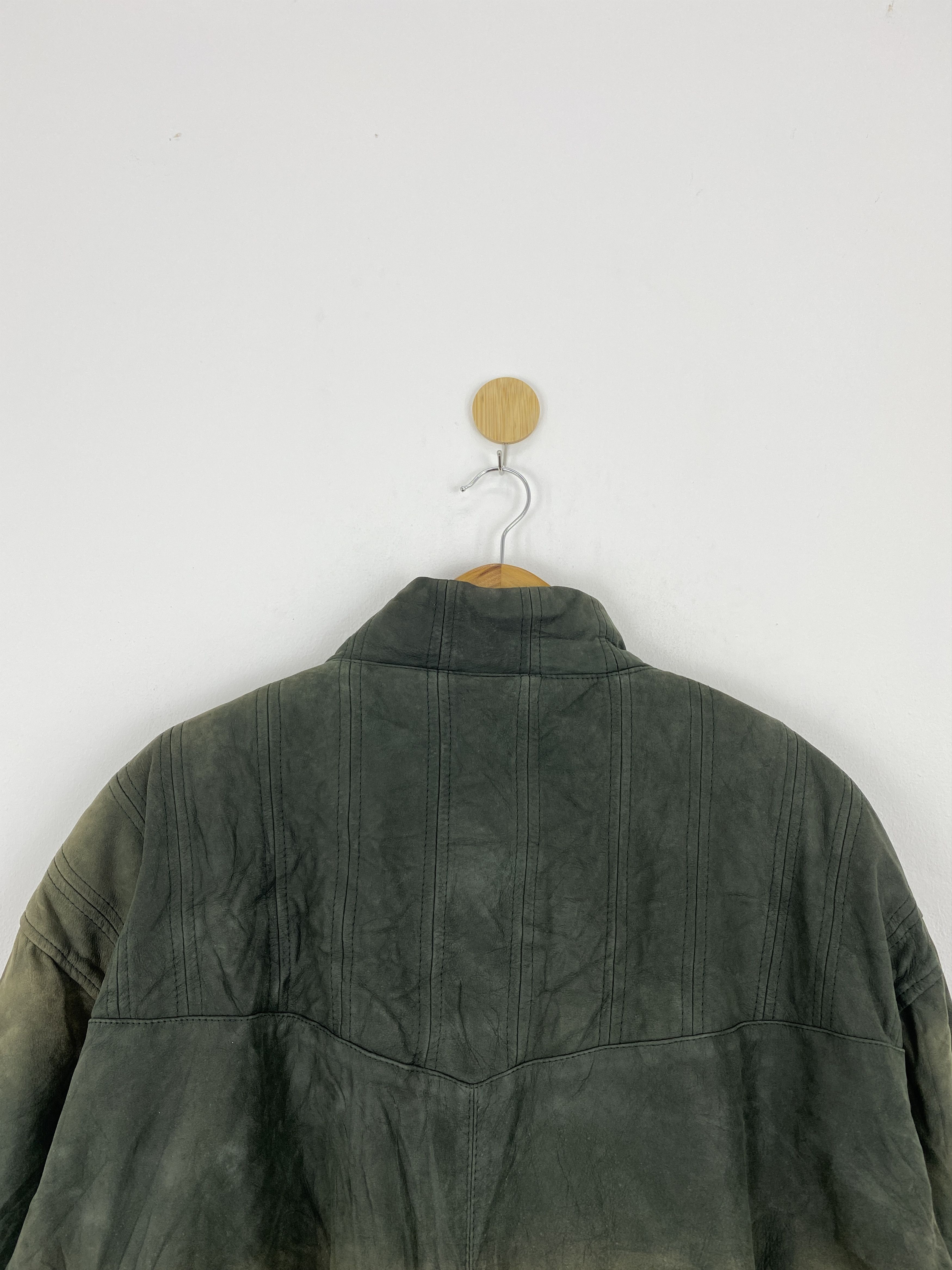 Vintage Vintage Italian Nuova Pelle Park Suede Leather Jacket J1863 Size US M / EU 48-50 / 2 - 4 Thumbnail