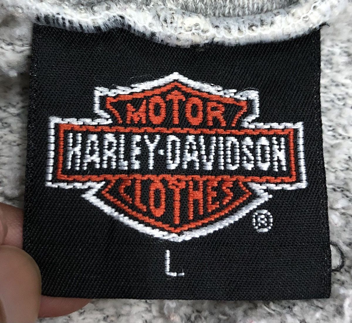 Harley Davidson Vintage 1991 Harley-Davidson Hoodie 3D Emblem Made in USA Size US L / EU 52-54 / 3 - 12 Thumbnail