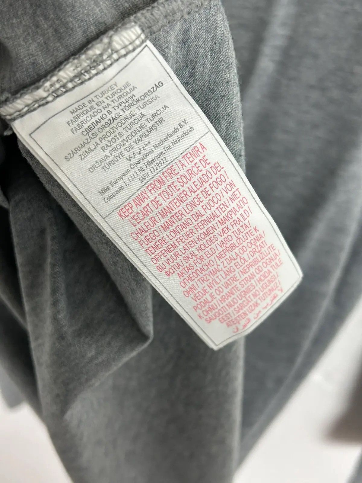 Nike 00s Vintage Nike x Juventus F.C. Long Sleeve T-Shirt In Grey Size US L / EU 52-54 / 3 - 9 Thumbnail
