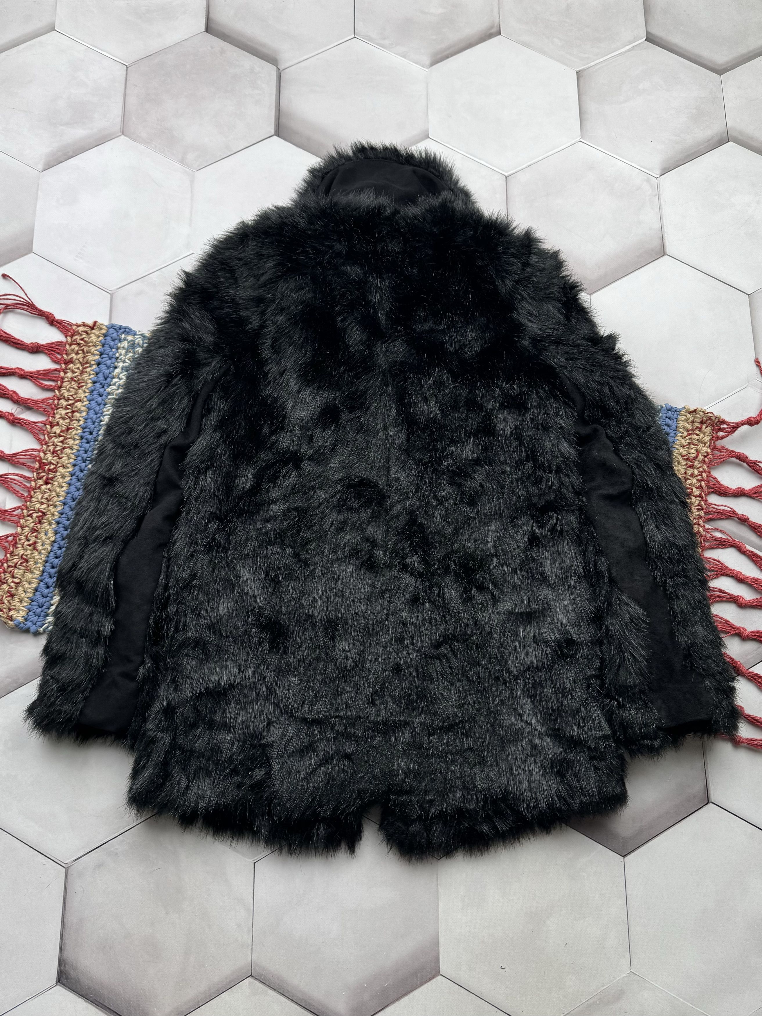 Japanese Brand Vintage Faux Fur Coat (E4) Size S / US 4 / IT 40 - 5 Thumbnail