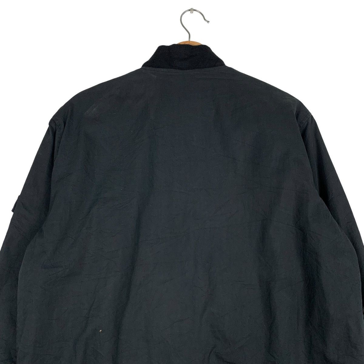 Japanese Brand Cotton Nylon Canvas KERBY Style Bomber Jacket #0422-C19 Size US M / EU 48-50 / 2 - 8 Thumbnail