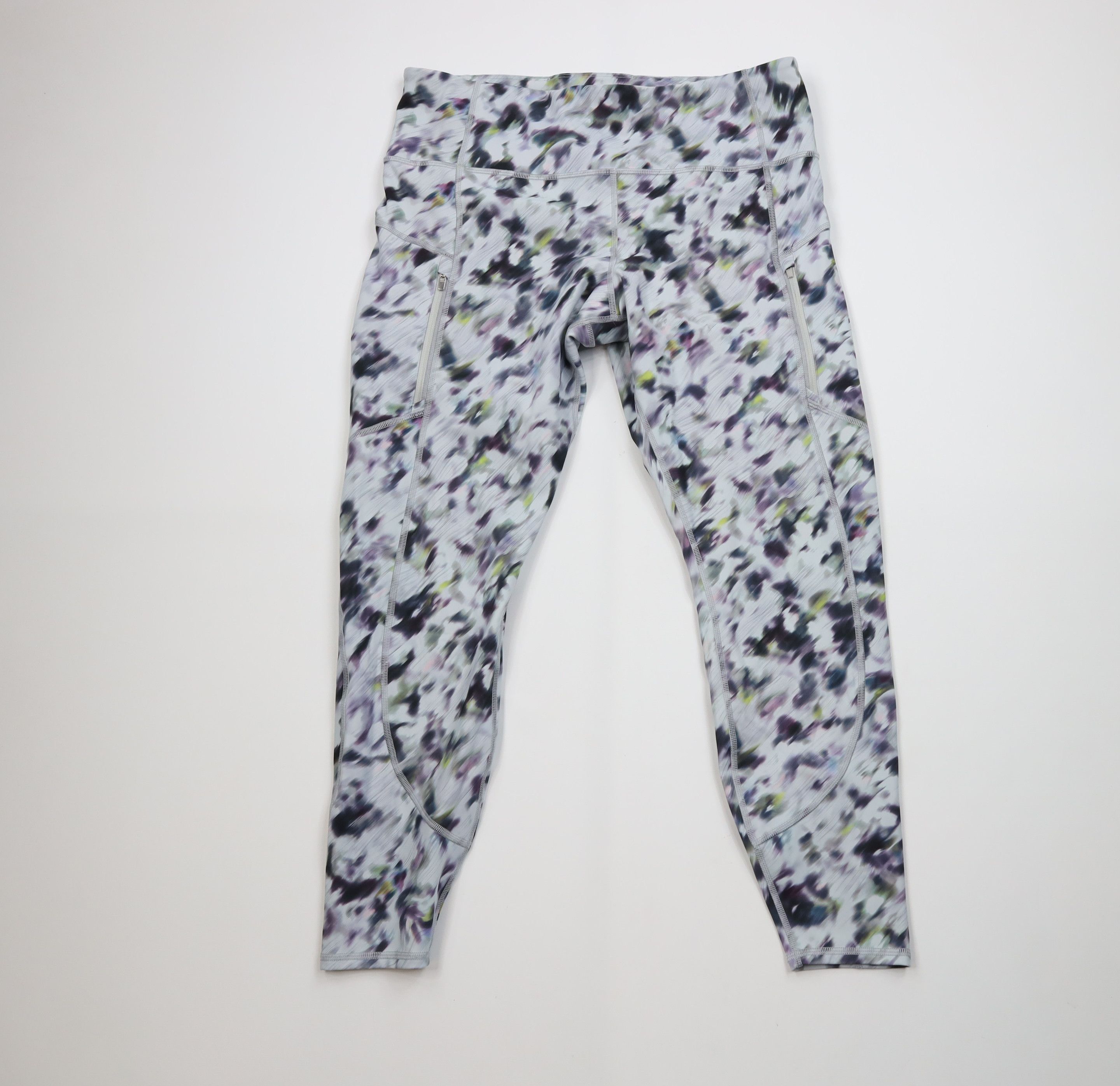 Athleta Athleta Splatter Rainier Running Jogging Yoga Training Pants Size 32" / US 10 / IT 46 - 1 Thumbnail