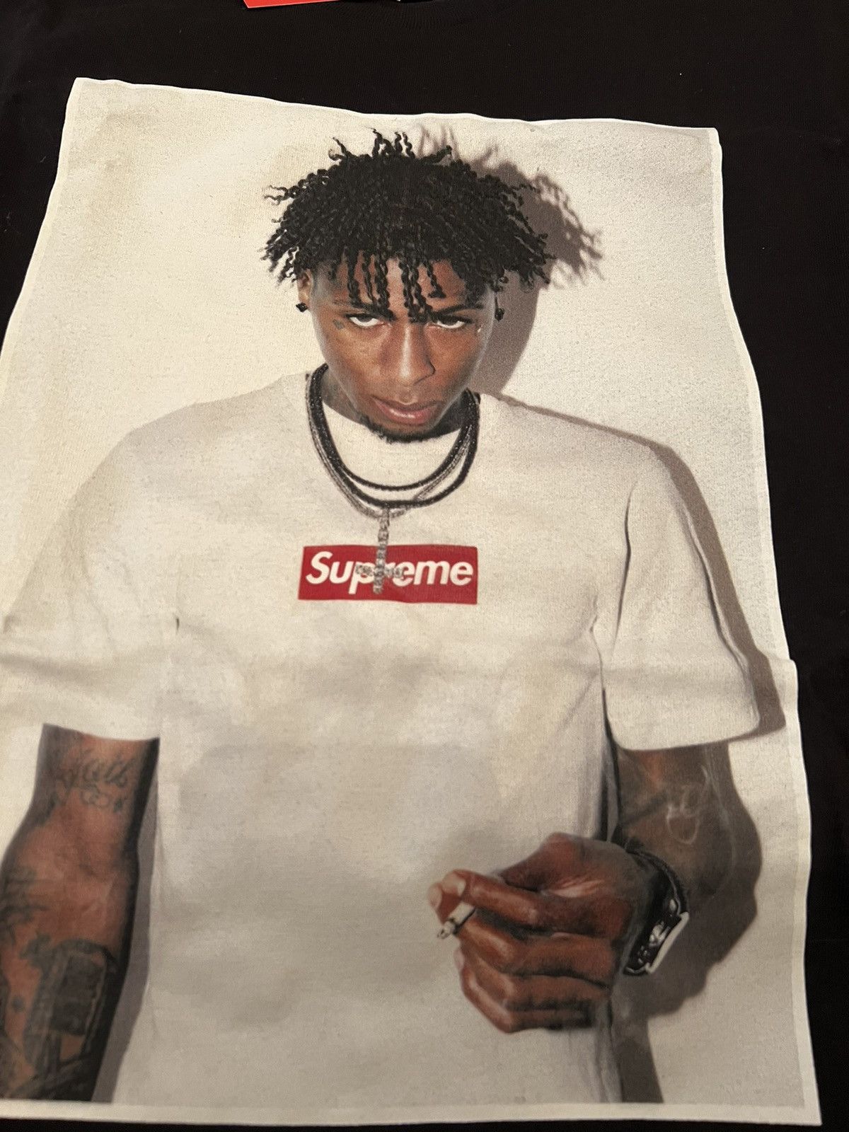 Supreme Supreme NBA Youngboy tee Size US M / EU 48-50 / 2 - 3 Thumbnail