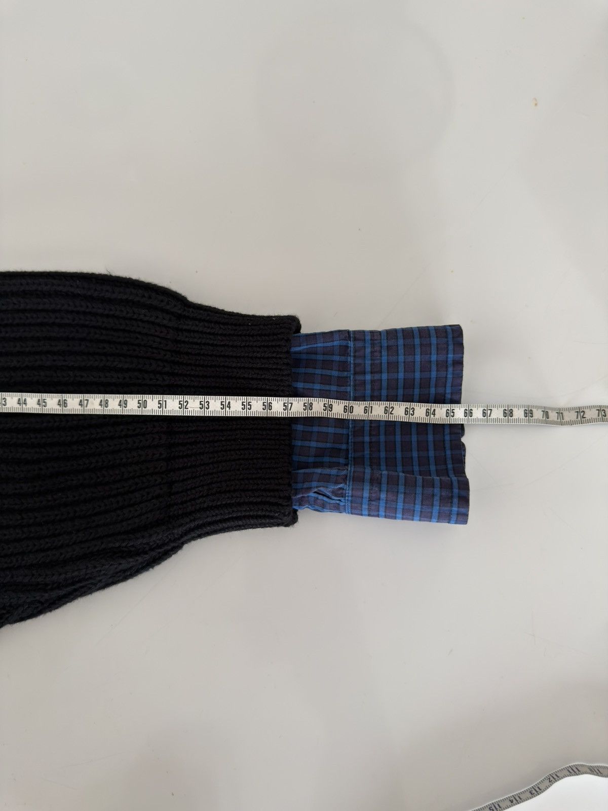 Balenciaga *RARE* BALENCIAGA DEMNA KNITTED CREWNECK MAILLE LAYER SHIRT Size US M / EU 48-50 / 2 - 17 Thumbnail