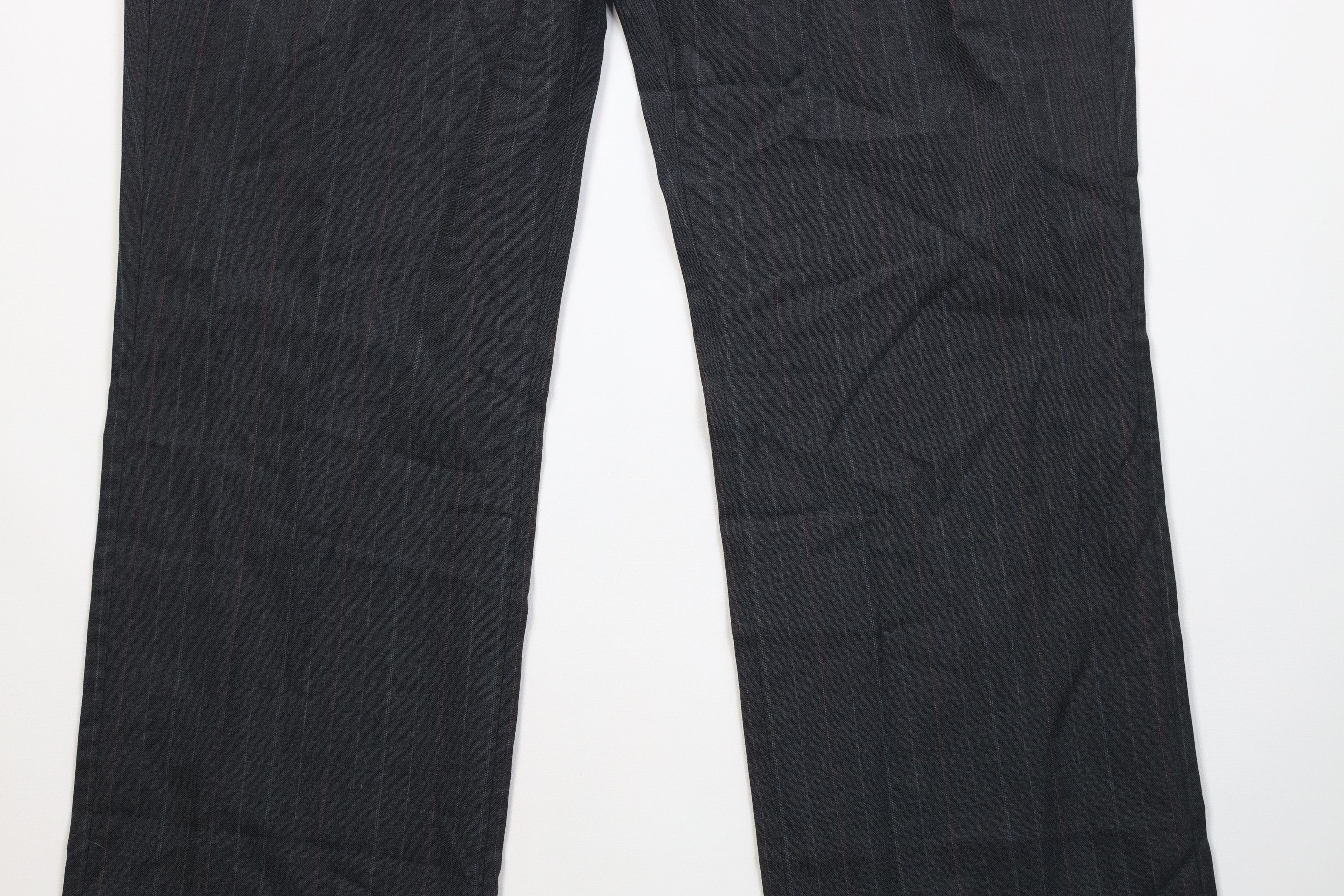 Vintage Vintage 70s Streetwear Pinstriped Wide Leg Chino Pants USA Size US 36 / EU 52 - 4 Thumbnail