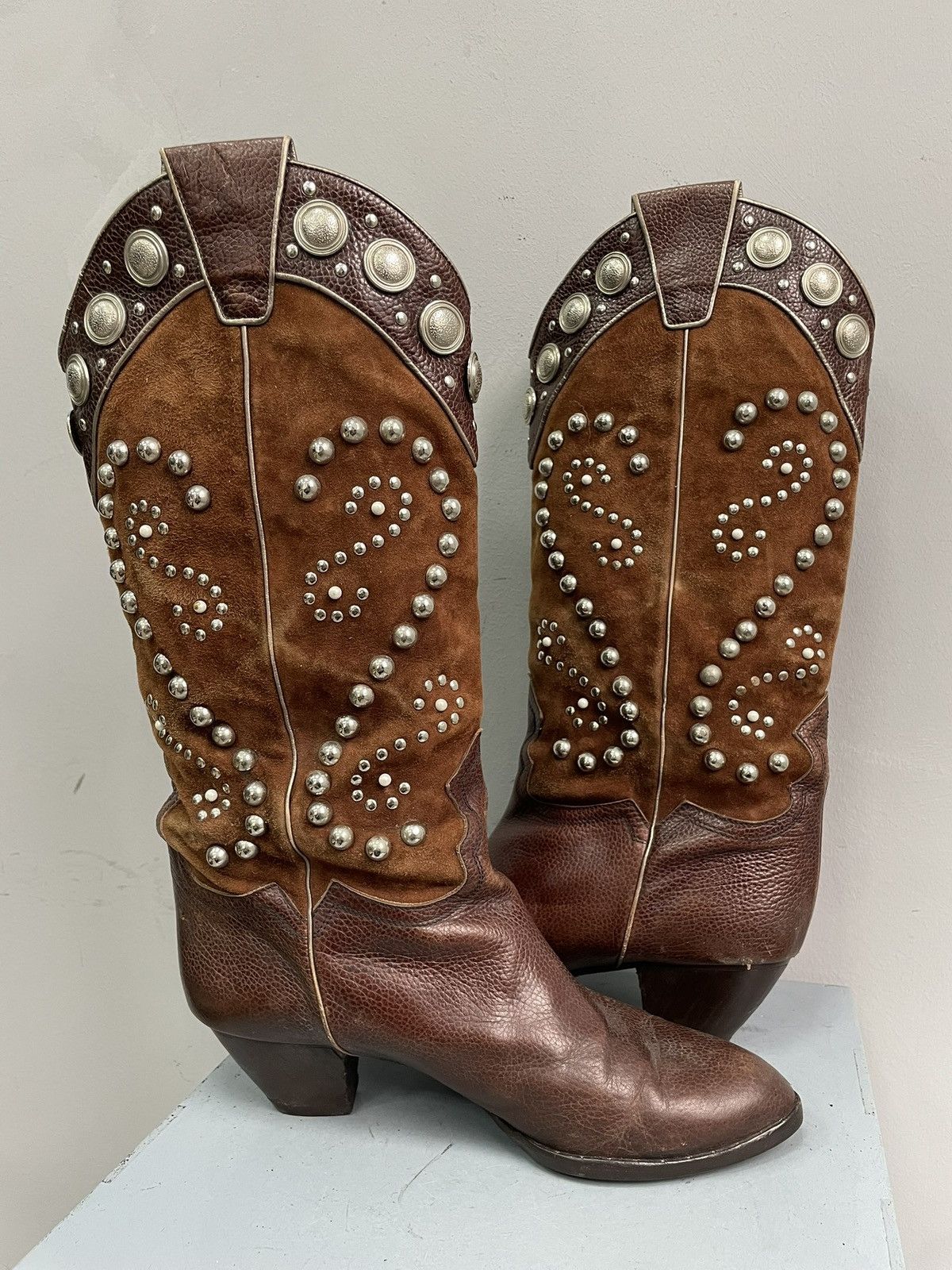 Western Rise If six was nine style western studded boots western style Size US 7.5 / EU 40-41 - 9 Thumbnail