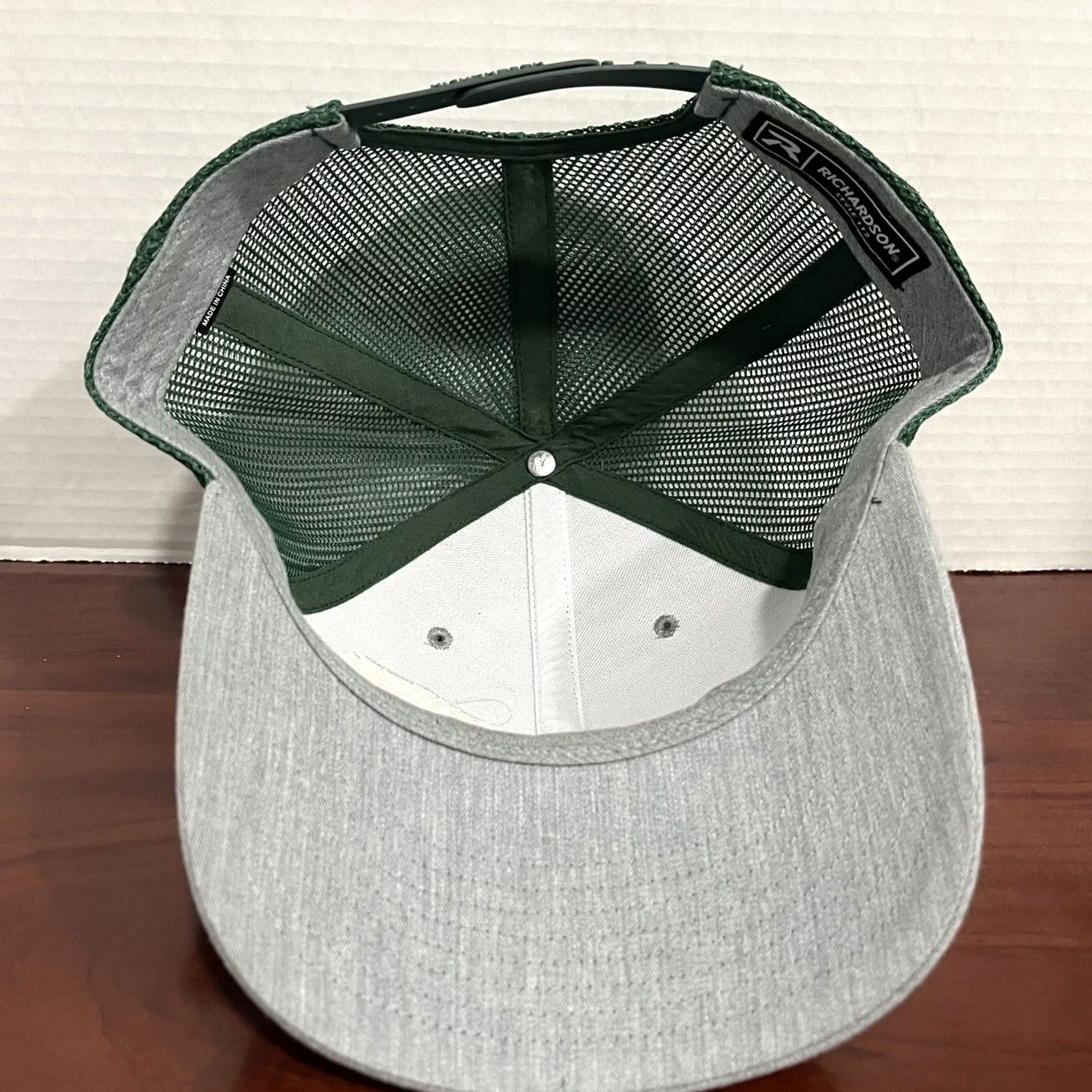Vintage Richardson Hockey Day Minnesota Wild 2020 Hat Cap Snap Back Gray Green Trucker Mens One Size Gray Vintage: No Size ONE SIZE - 6 Thumbnail