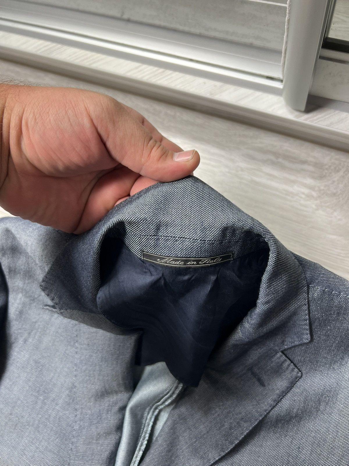 Corneliani Corneliani Mantua Cupro 100 Blazer Jacket 2 Button Size 50R Size 40R - 10 Thumbnail