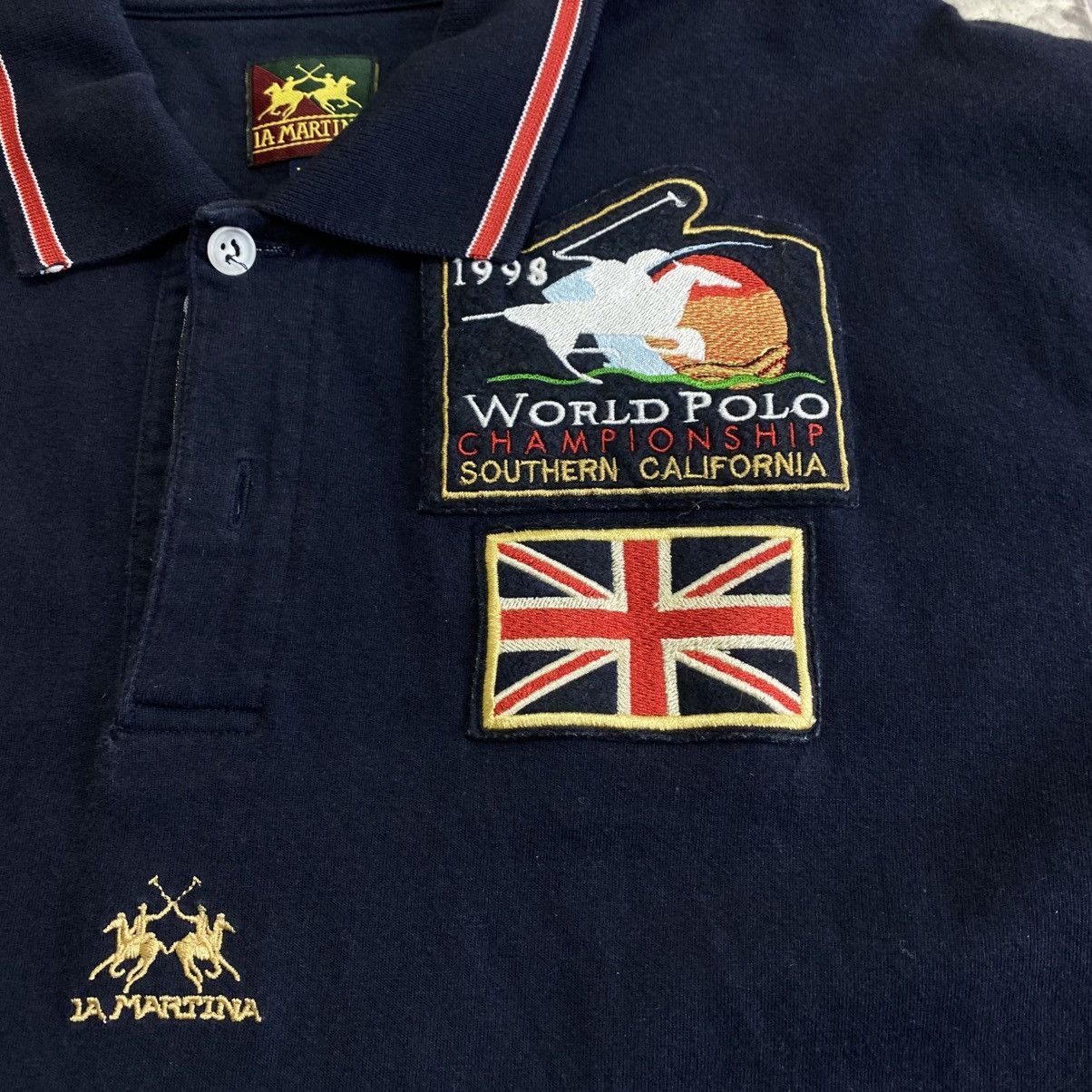 La Martina La Martina Vintage England Polo T-Shirt Size US XL / EU 56 / 4 - 5 Thumbnail