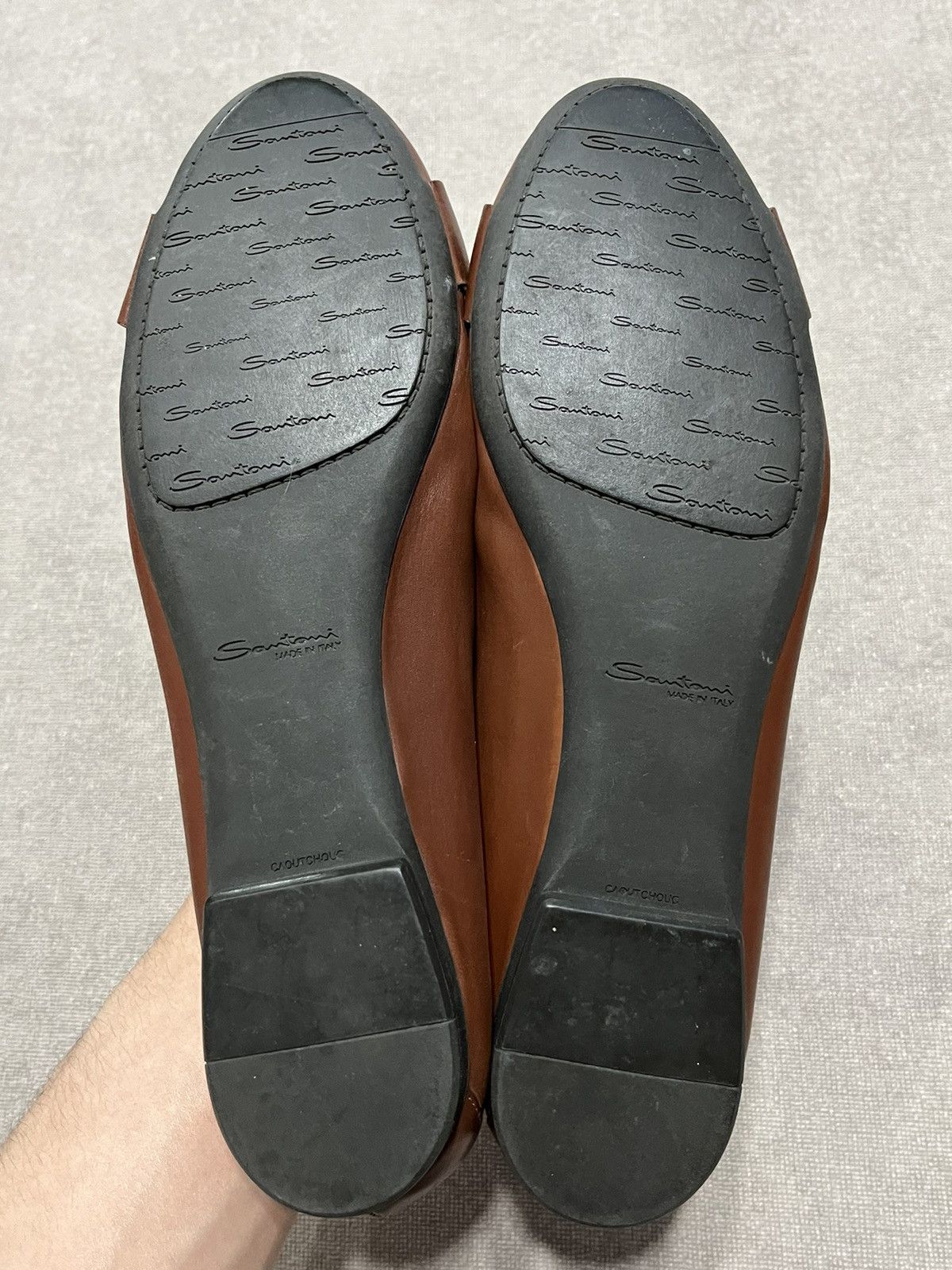 Missoni Santoni Womens Leather ballet flats Shoes Vintage Sz 41 27cm Size US 11 / IT 41 - 10 Thumbnail