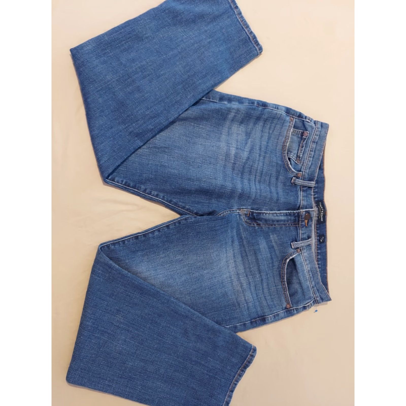 Lucky Brand Mens Lucky Brand Jeans 36x30 Classic Denim Straight Stretch Blue 221 Mens Size US 36 / EU 52 - 5 Thumbnail
