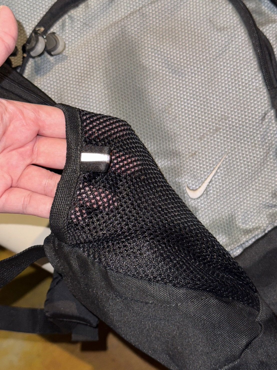 Nike Vintage Nike Miniswoosh 00's Backpack Size 28 - 7 Thumbnail