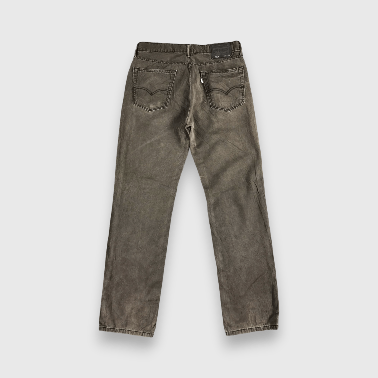 Levi's Vintage Levis 514 Jeans Faded Black Denim -J540 Size US 32 / EU 48 - 2 Thumbnail