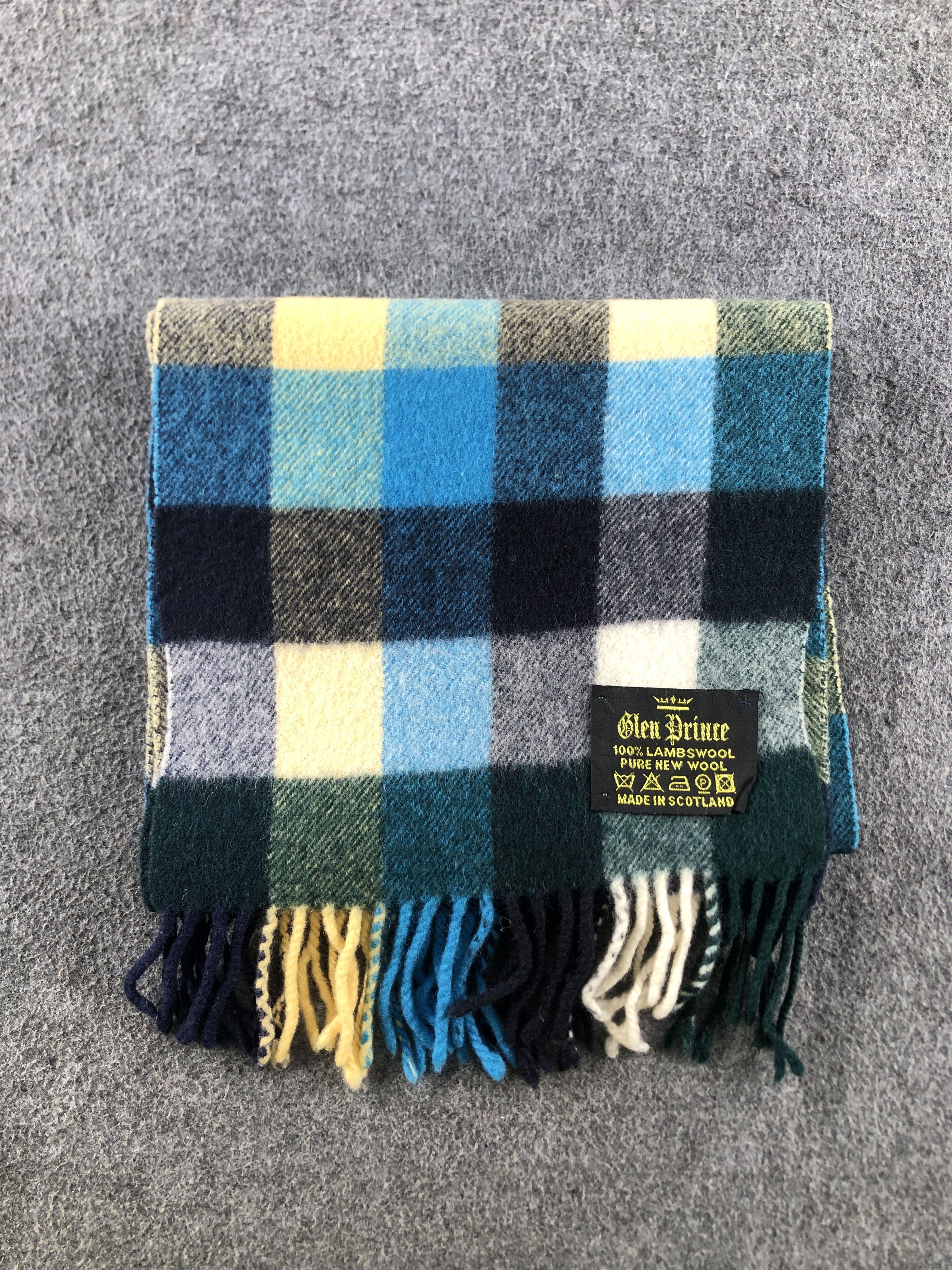 Vintage Glen Prince Wool Scarf / Muffler / Neckwear P765 Size ONE SIZE - 6 Thumbnail