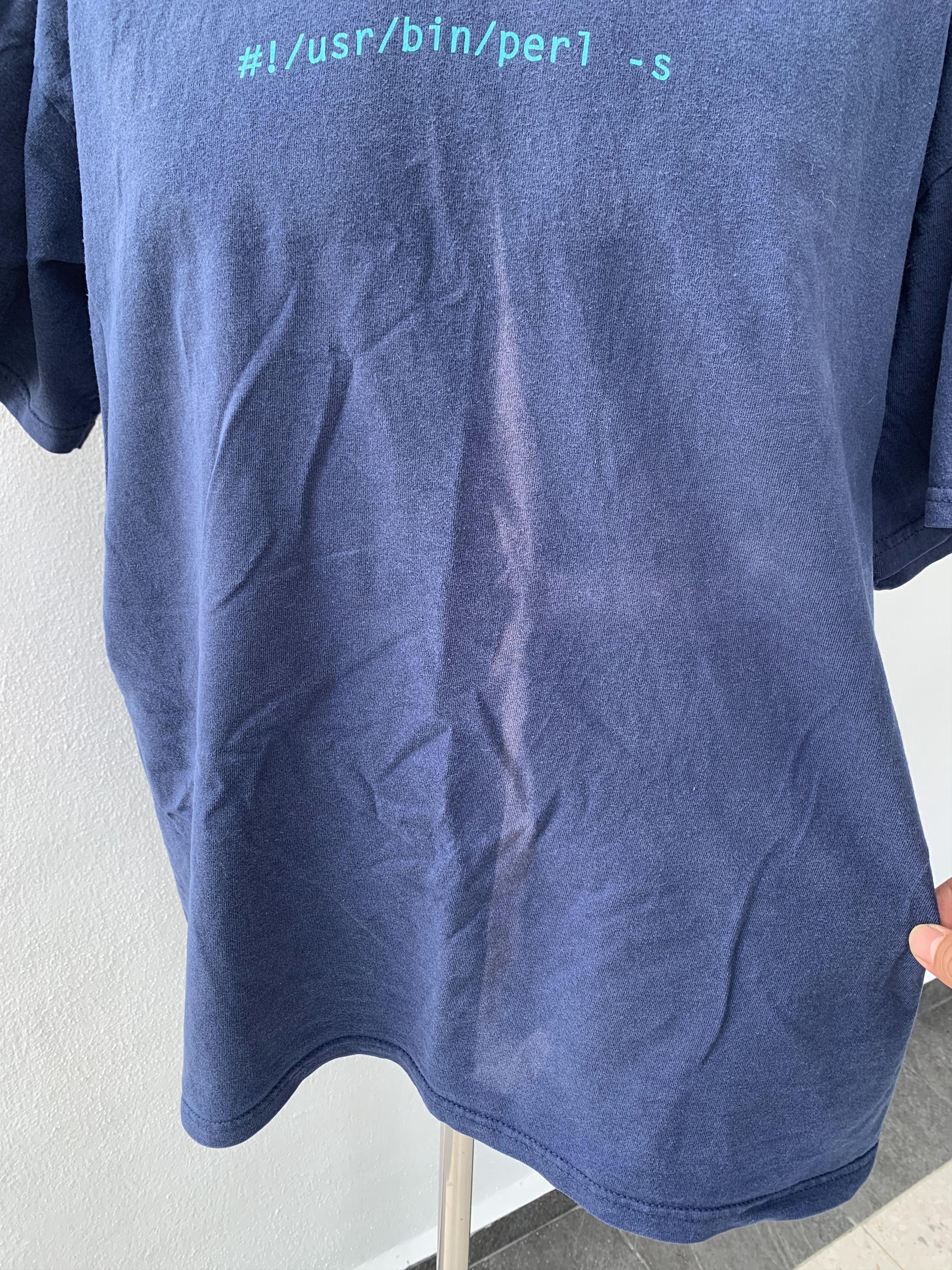 Hanes × Vintage Vipul Ved Prakash RSA encryption t shirt Size US XL / EU 56 / 4 - 3 Thumbnail
