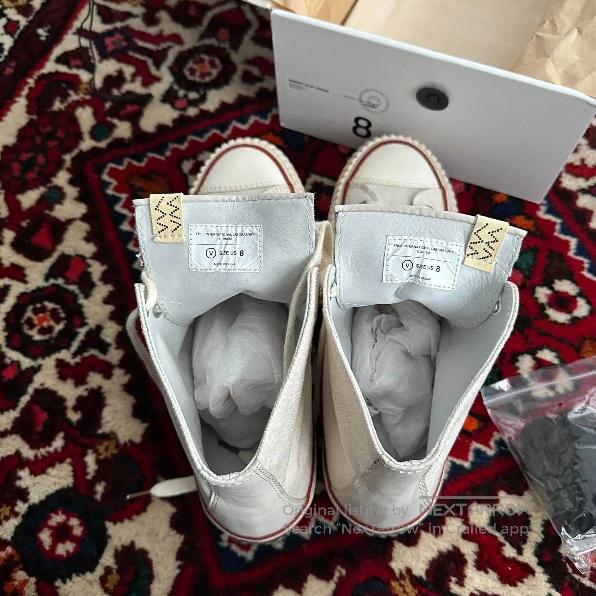 Visvim visvim skagway hi canvas sneakers size 8. Size US 8 / EU 41 - 6 Thumbnail