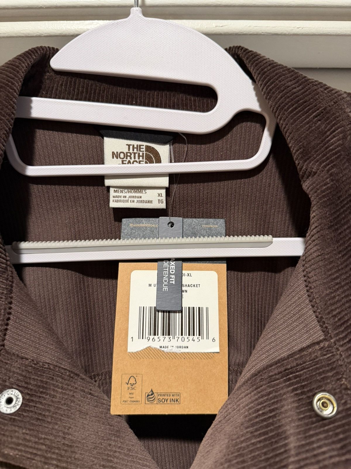 The North Face The North Face Burgundy corduroy jacket Size US XL / EU 56 / 4 - 3 Thumbnail
