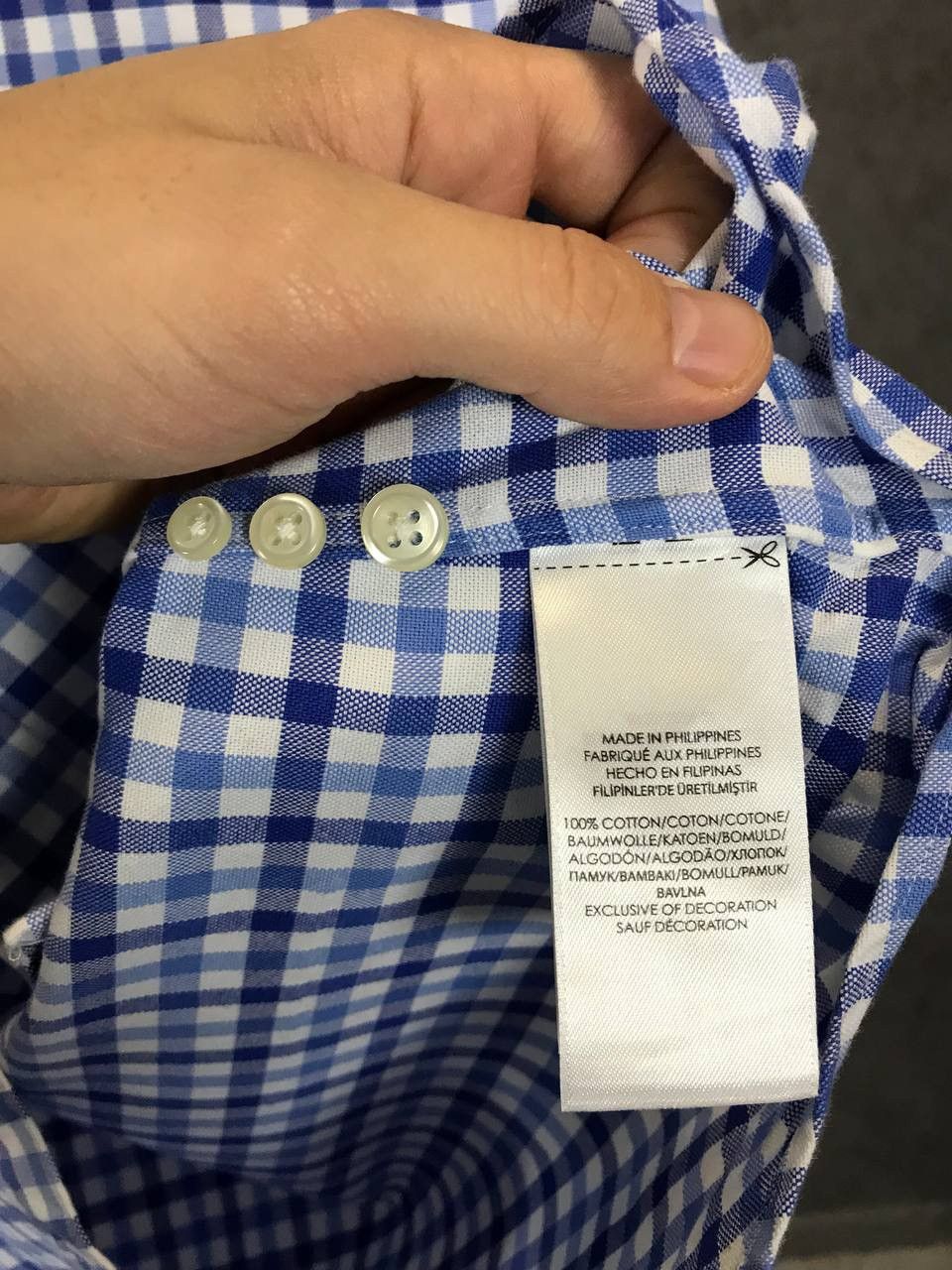 Polo Ralph Lauren Polo Ralph Lauren designer plaid shirt Size US XL / EU 56 / 4 - 5 Thumbnail