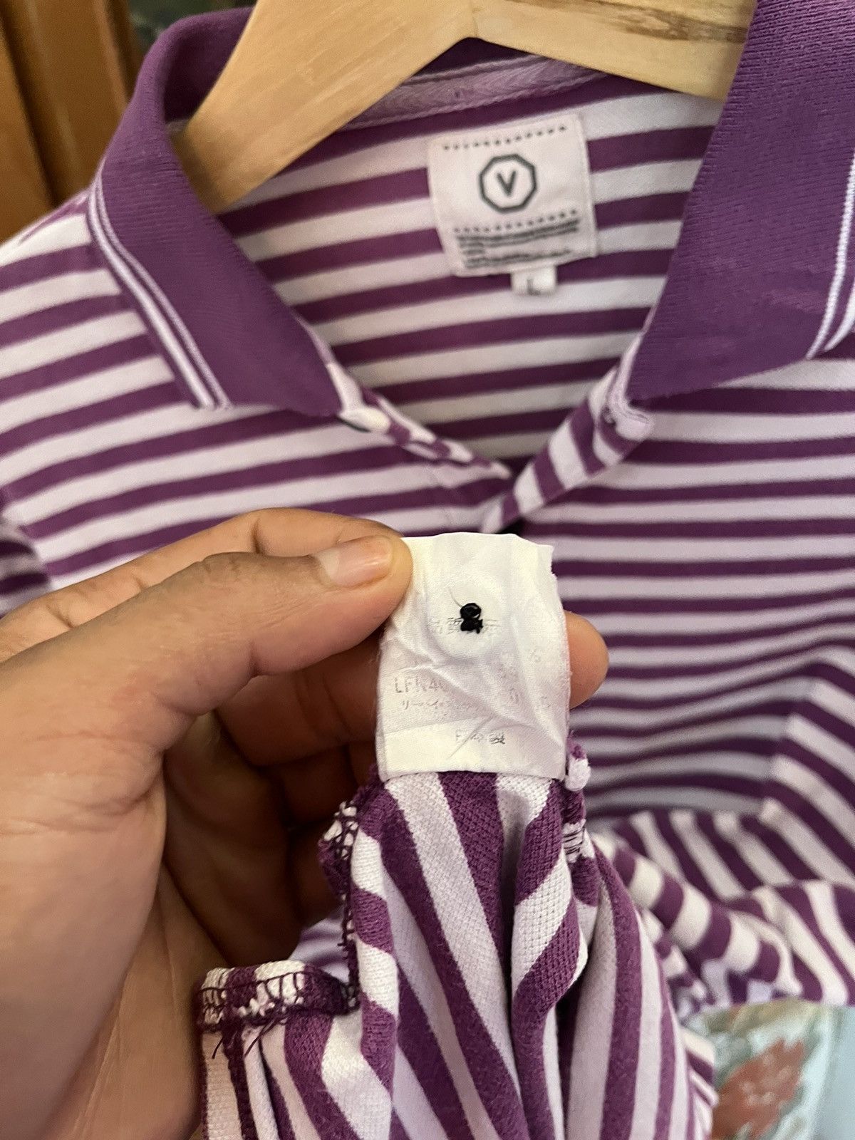 Visvim Vintage Visvim Striped Polo Shirt Size US M / EU 48-50 / 2 - 7 Thumbnail