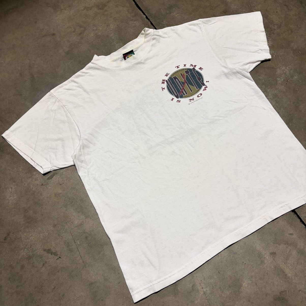 Cross Colours Vintage Cross Colours T shirt Unity Hip Hop Rap 90s USA Size US XL / EU 56 / 4 - 6 Thumbnail
