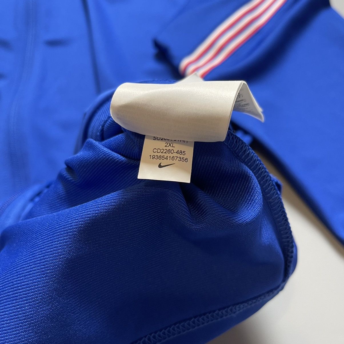 Nike × Vintage ENGLAND NIKE 2020 EURO SOCCER FOOTBALL TRAINING TRACK TOP Size US XXL / EU 58 / 5 - 10 Thumbnail