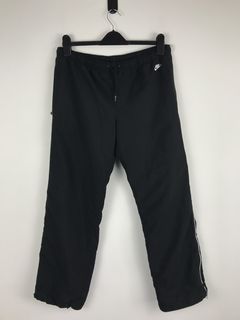 Nike Vintage Men's Y2K Track Pants - XL Black Polyester –  GodzillaVintageStore