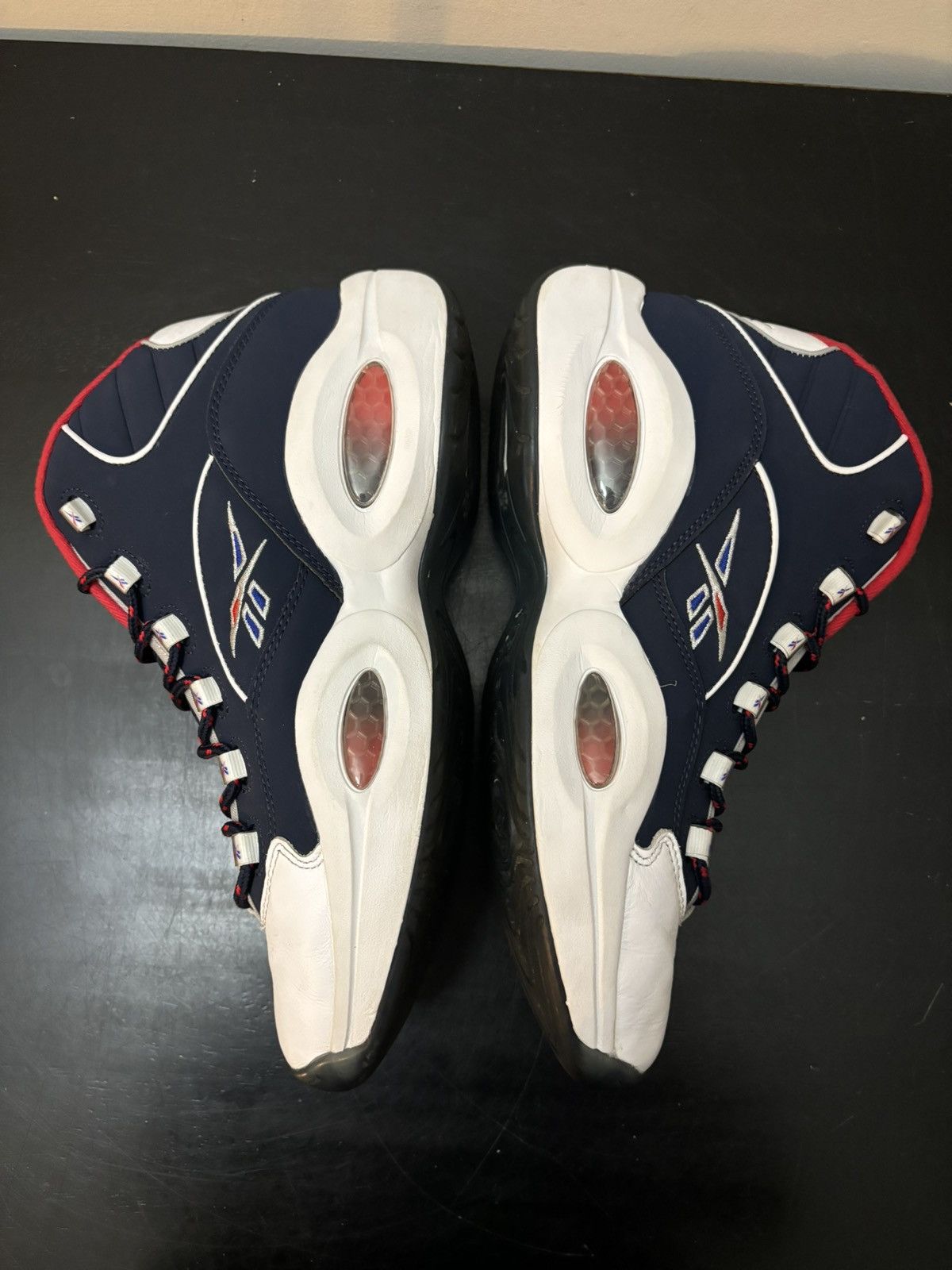 Reebok Reebok Question Mid Team USA Blue Size US 12 / EU 45 - 3 Thumbnail