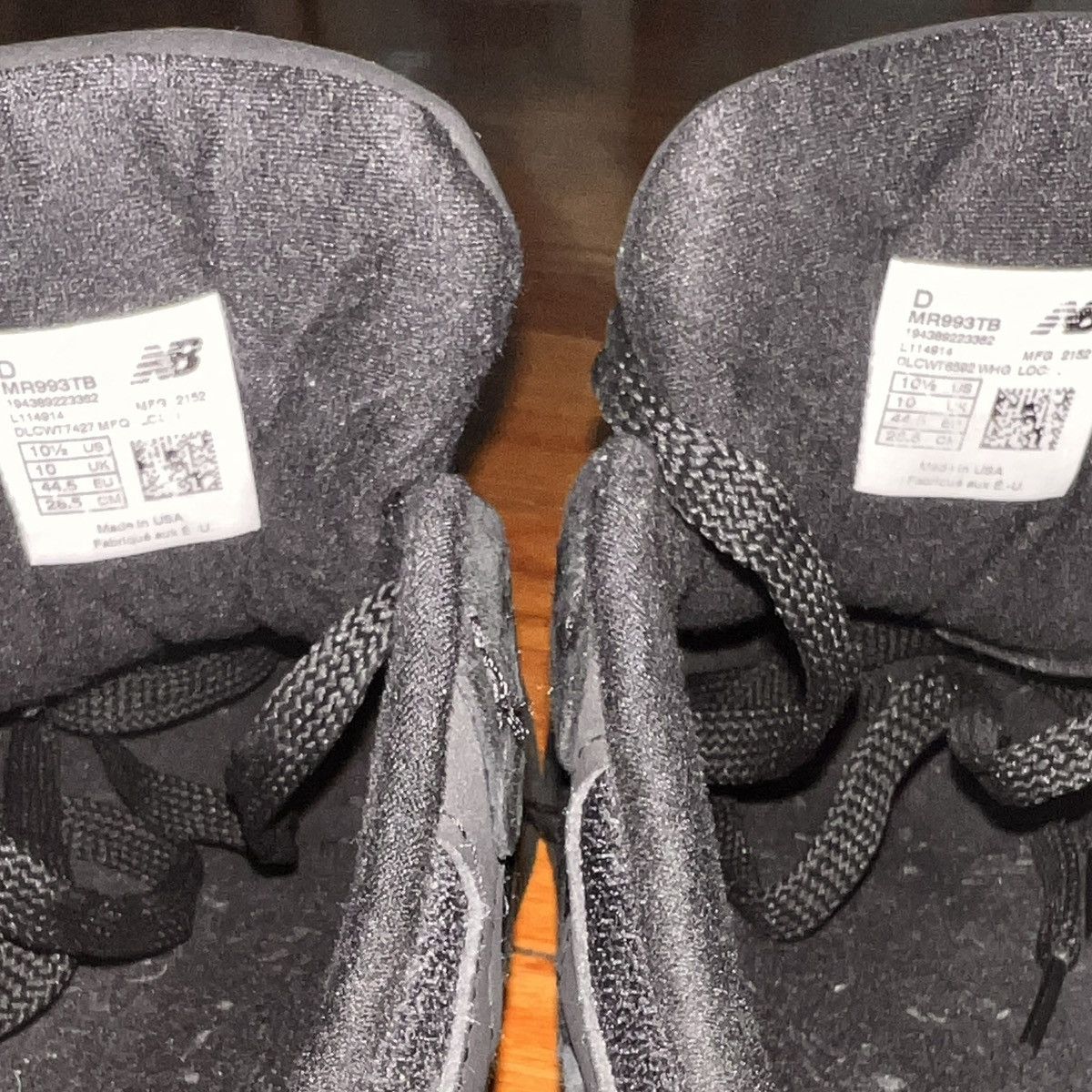 New Balance New Balance 993 Triple Black MR993TB | Grailed