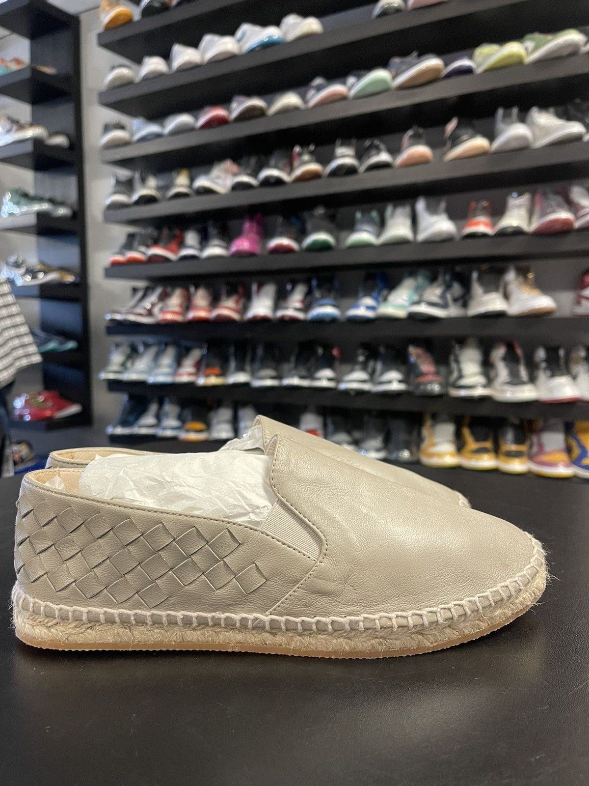 Bottega Veneta Size 7US/37 - Bottega Veneta Woven Leather Espadrille Flats Size US 7 / IT 37 - 3 Thumbnail