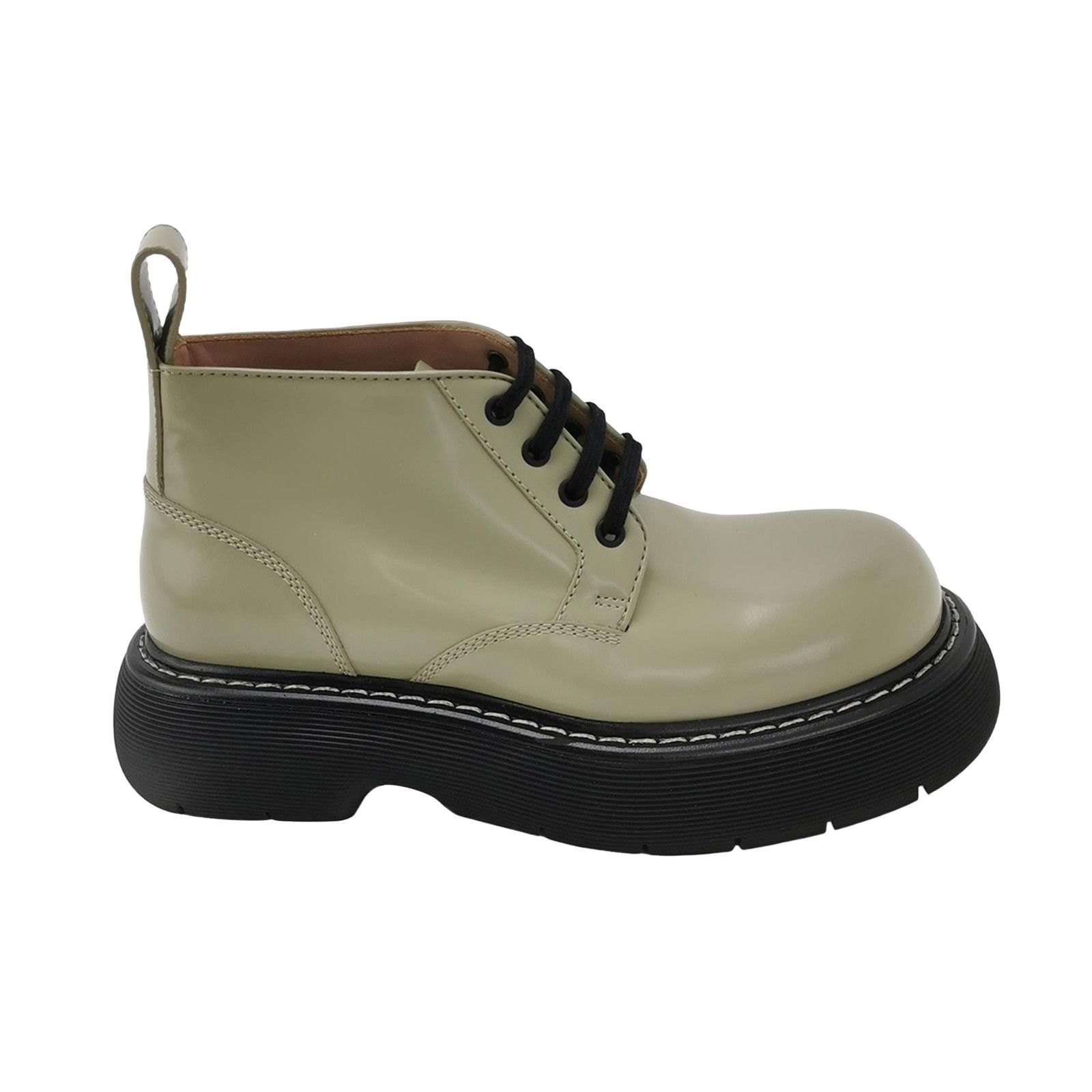 Bottega Veneta Bottega Veneta Lug Sole Leather Shoes Size 39 Size US 6 / EU 39 - 1 Thumbnail