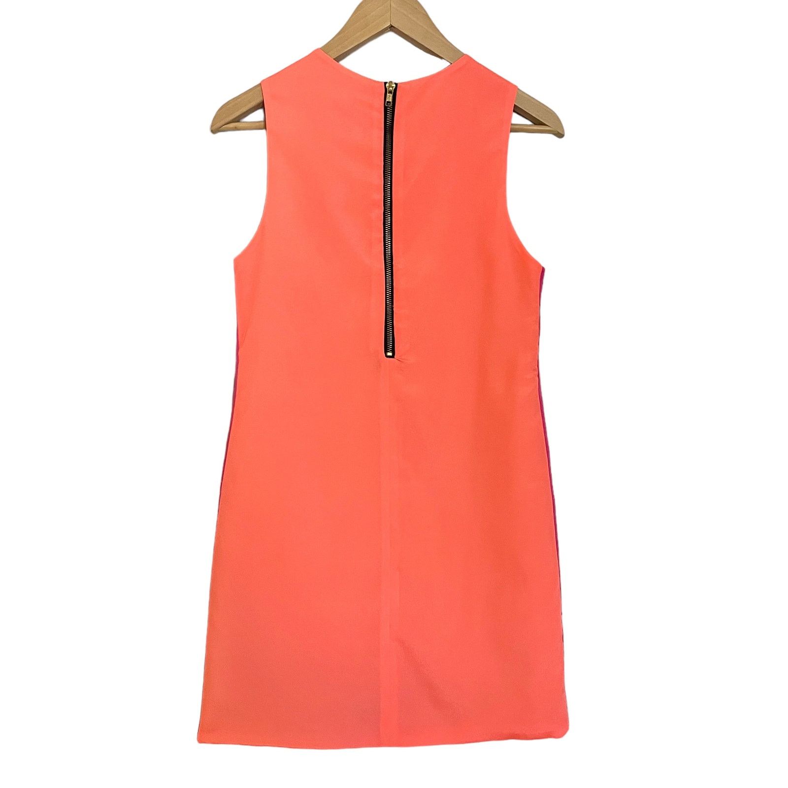 Other NWT Naven Sporty Twiggy Mini Dress Neon Salmon Pop Pink Size XS / US 0-2 / IT 36-38 - 3 Thumbnail