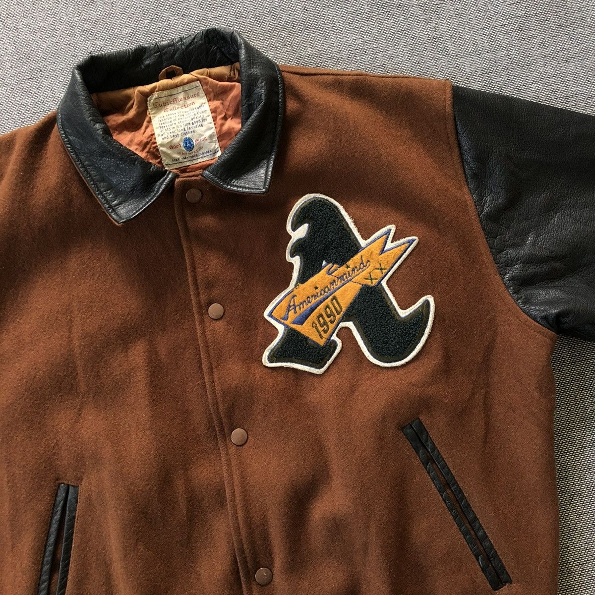 Vintage EASYRISE by Cubic Measure Embroidered Design Varsity Jacket Size US M / EU 48-50 / 2 - 6 Thumbnail
