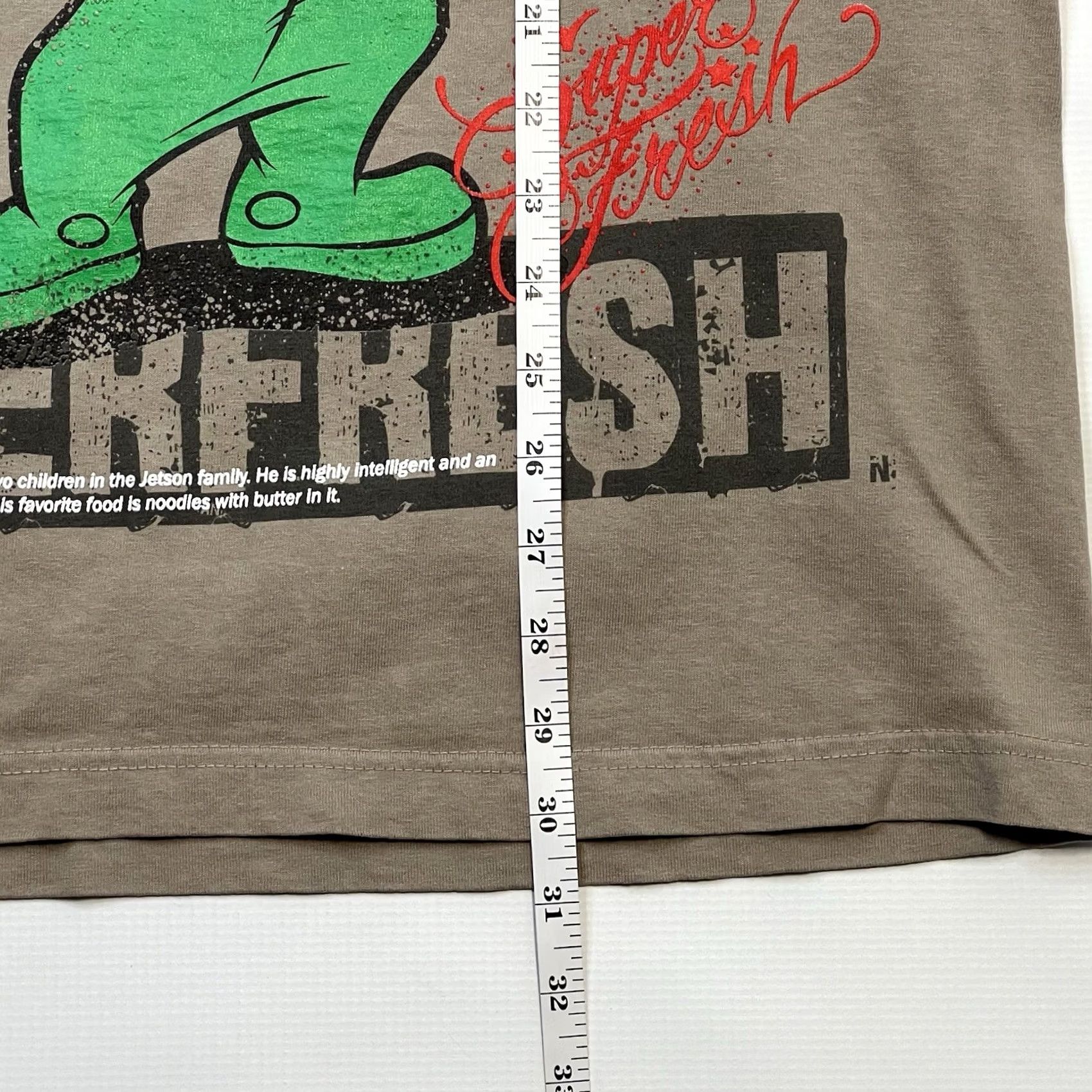 Vintage VINTAGE Superfresh Limited Edition Elroy Jetson Bodybuilder Graphic Tee M Mens Brown Crew Neck Short Sleeve Logo 90s Size US M / EU 48-50 / 2 - 4 Thumbnail
