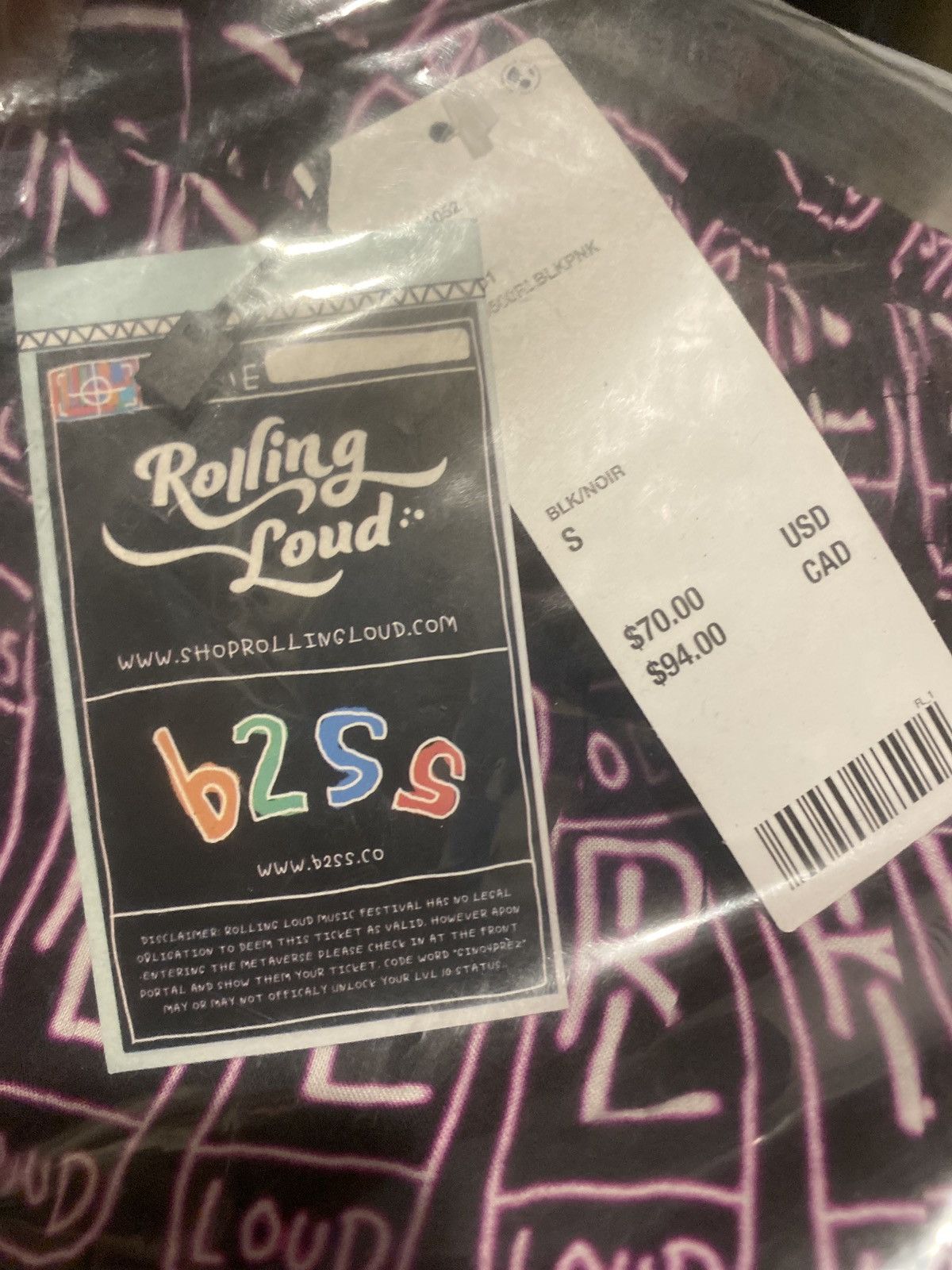 Rolling Loud Rolling Loud B2SS LE Repeat Shorts Festival Music graphic Size US 31 - 6 Thumbnail