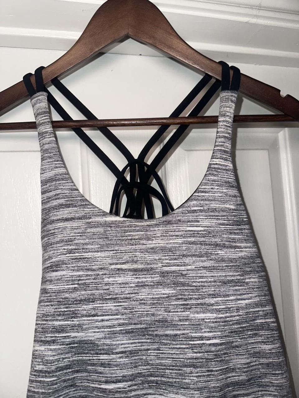 Lululemon Lululemon Wild Tank Heathered Grey - Strappy Back - Size 4 Size M / US 6-8 / IT 42-44 - 7 Thumbnail