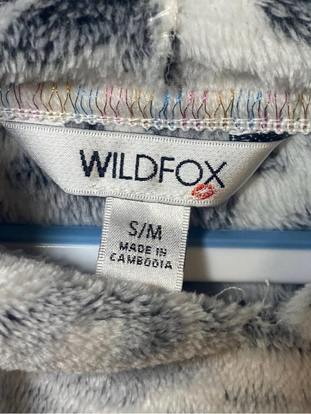 Wildfox Wildfox Cozy Soft Snow Leopard Hooded Sweatshirt Size M / US 6-8 / IT 42-44 - 4 Thumbnail