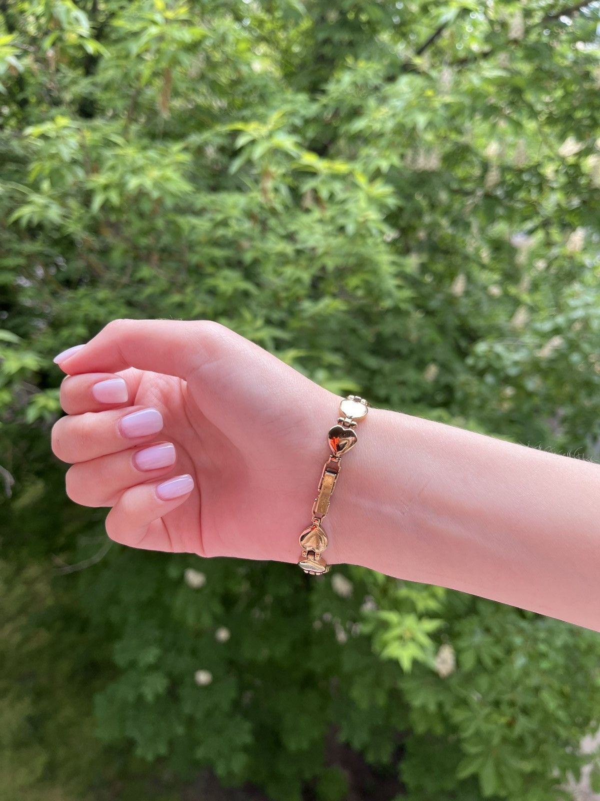 Jewelry × Vintage Vintage Luch Watch with Heart Bracelet Size ONE SIZE - 17 Thumbnail